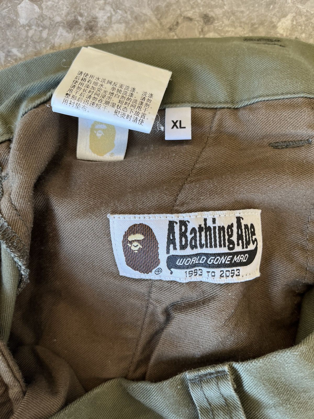 Bape Side Tape Cargo Pants Size US 36 / EU 52 - 4 Thumbnail