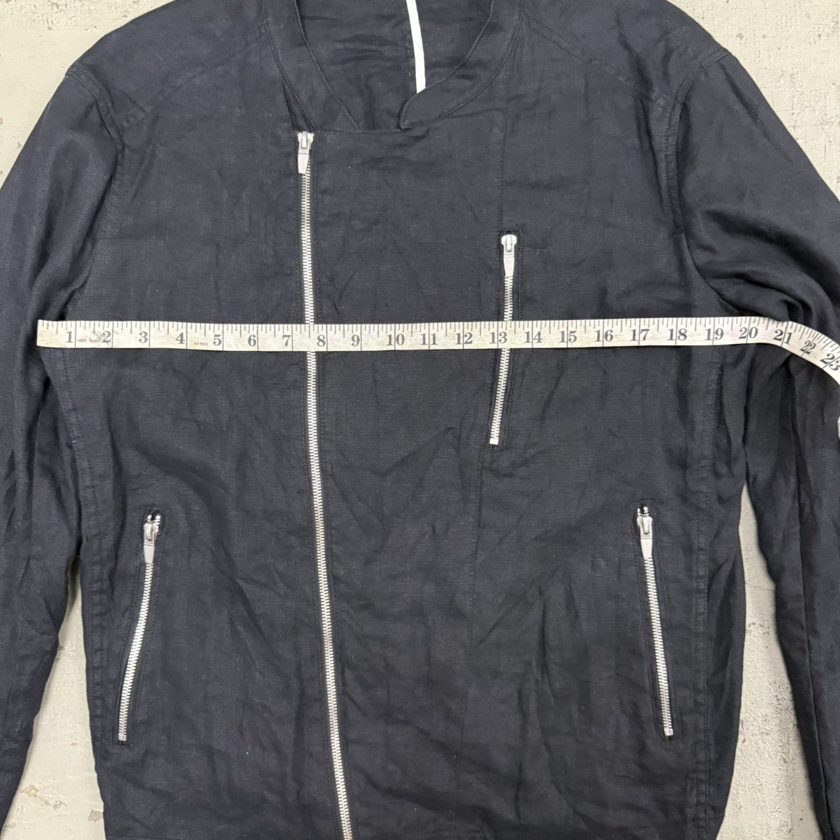 Japanese Brand Blank NYC Black Out Woven Moto Jacket Zara Size US L / EU 52-54 / 3 - 5 Thumbnail