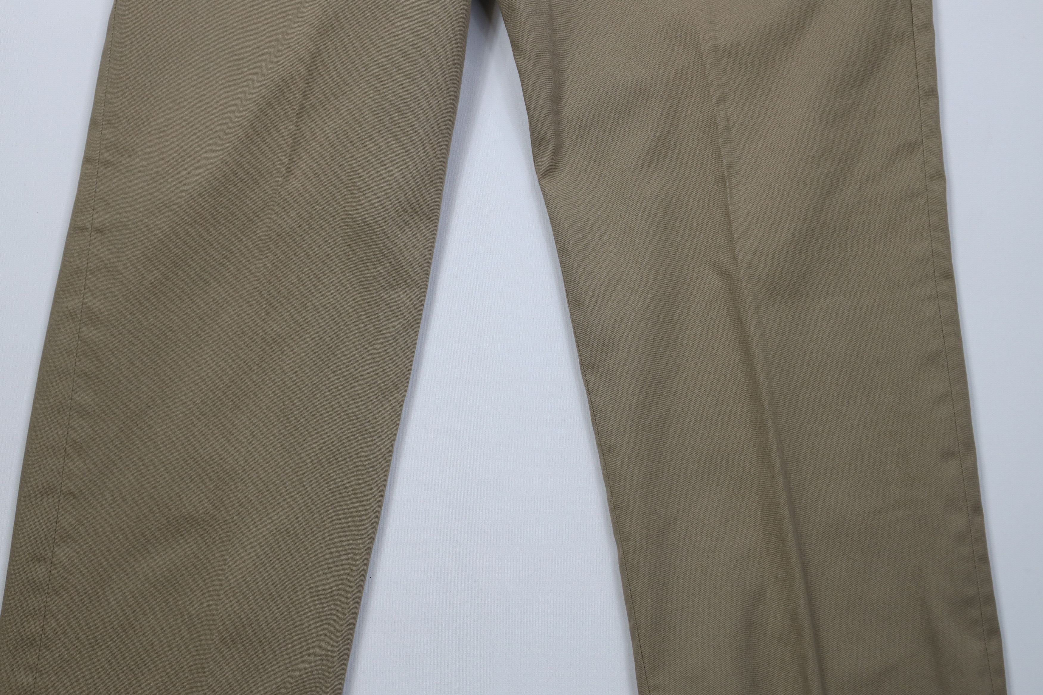 Vintage Vintage 70s Streetwear Wide Leg Flared Chino Pants Beige USA Size US 32 / EU 48 - 3 Thumbnail
