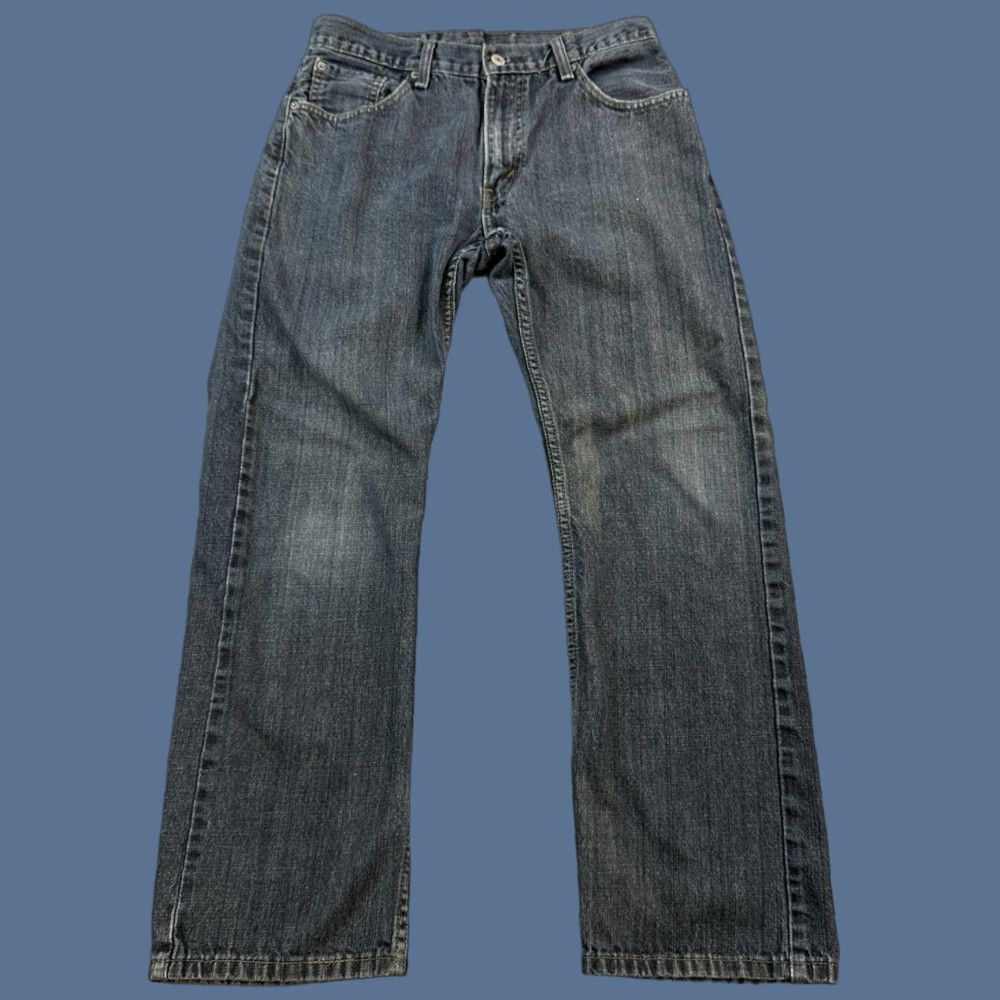 Levi's VINTAGE Levi's 505 Jeans Mens 30x30 Dark Wash Denim Straight Fit Casual 90s USA Cowboy Retro 5-Pocket Mens Jeans Size US 30 / EU 46 - 1 Thumbnail
