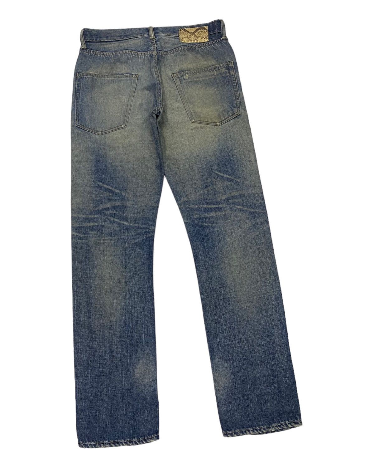 Visvim VISVIM 03D3 DAMAGE DISTRESSED DENIM JEANS Size US 31 - 5 Thumbnail