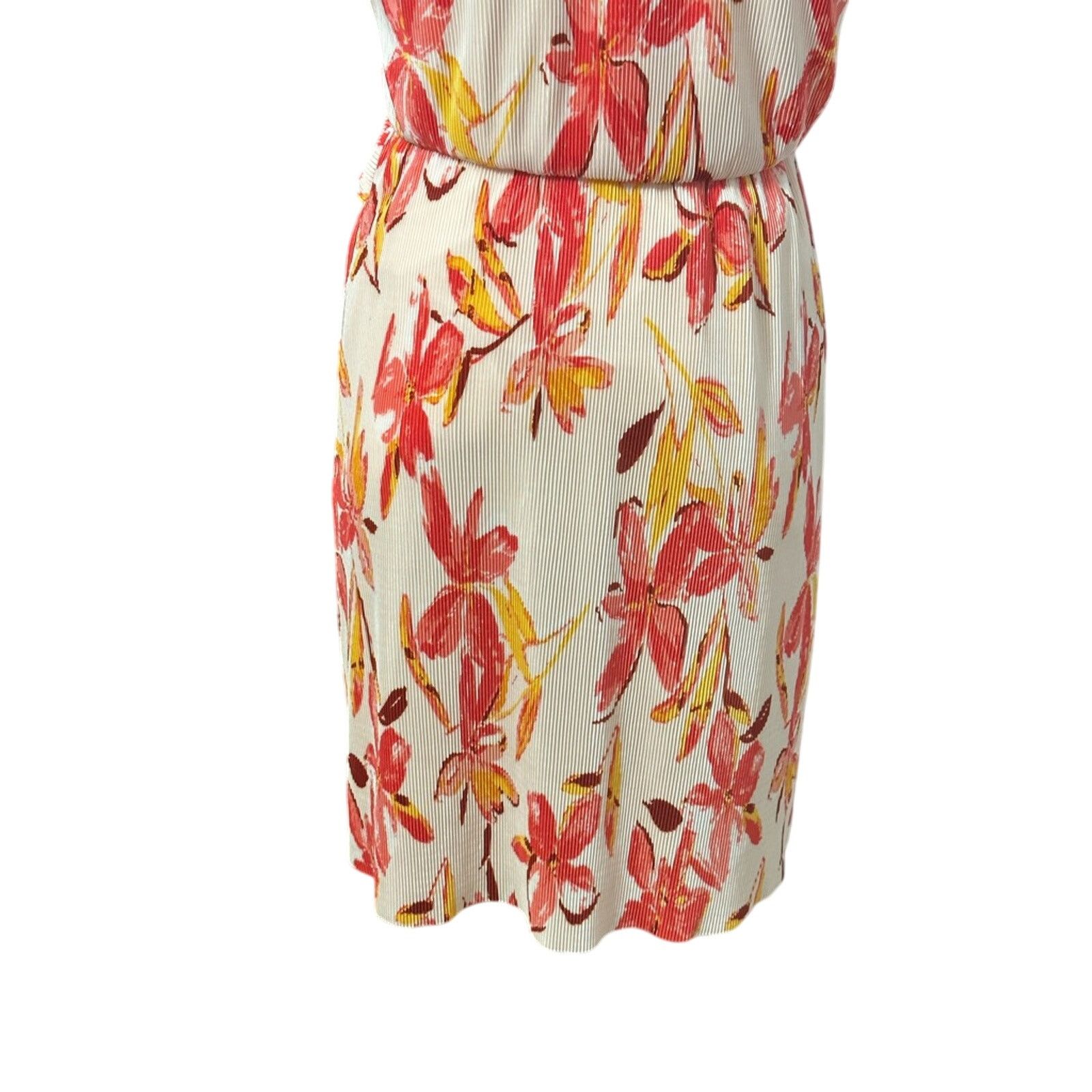Other Collective Concepts Midi Dress Blouson Belted Floral Multi Size M / US 6-8 / IT 42-44 - 6 Thumbnail
