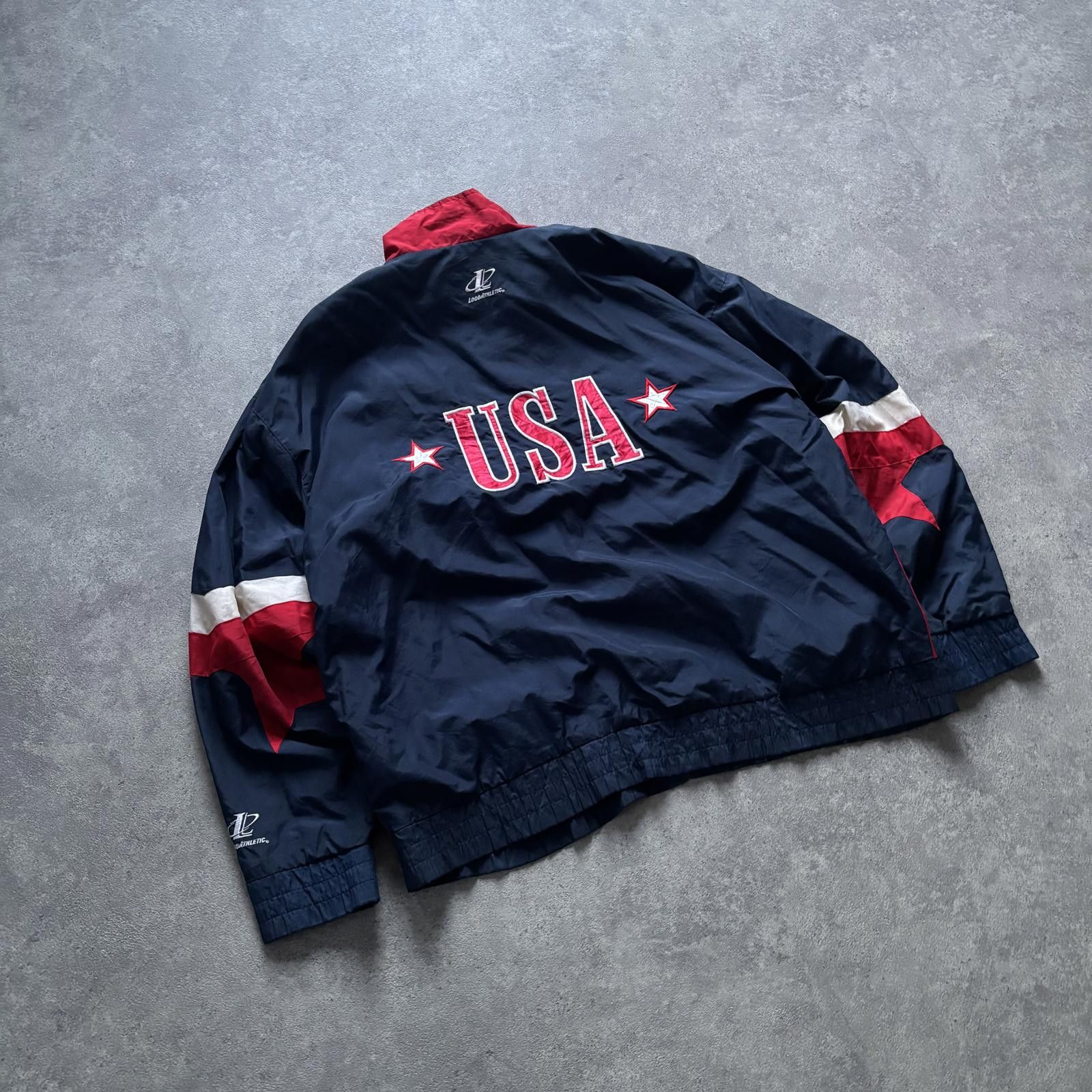 Other 90’s USA Olympics Zip Up Jacket (XL) Size US XL / EU 56 / 4 - 5 Thumbnail