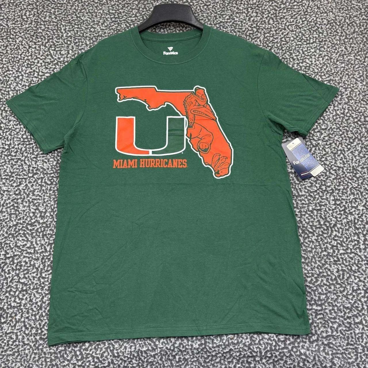 Other Miami Hurricanes Shirt Men Fanatics Short Sleeve Crew Neck L Size US L / EU 52-54 / 3 - 1 Thumbnail