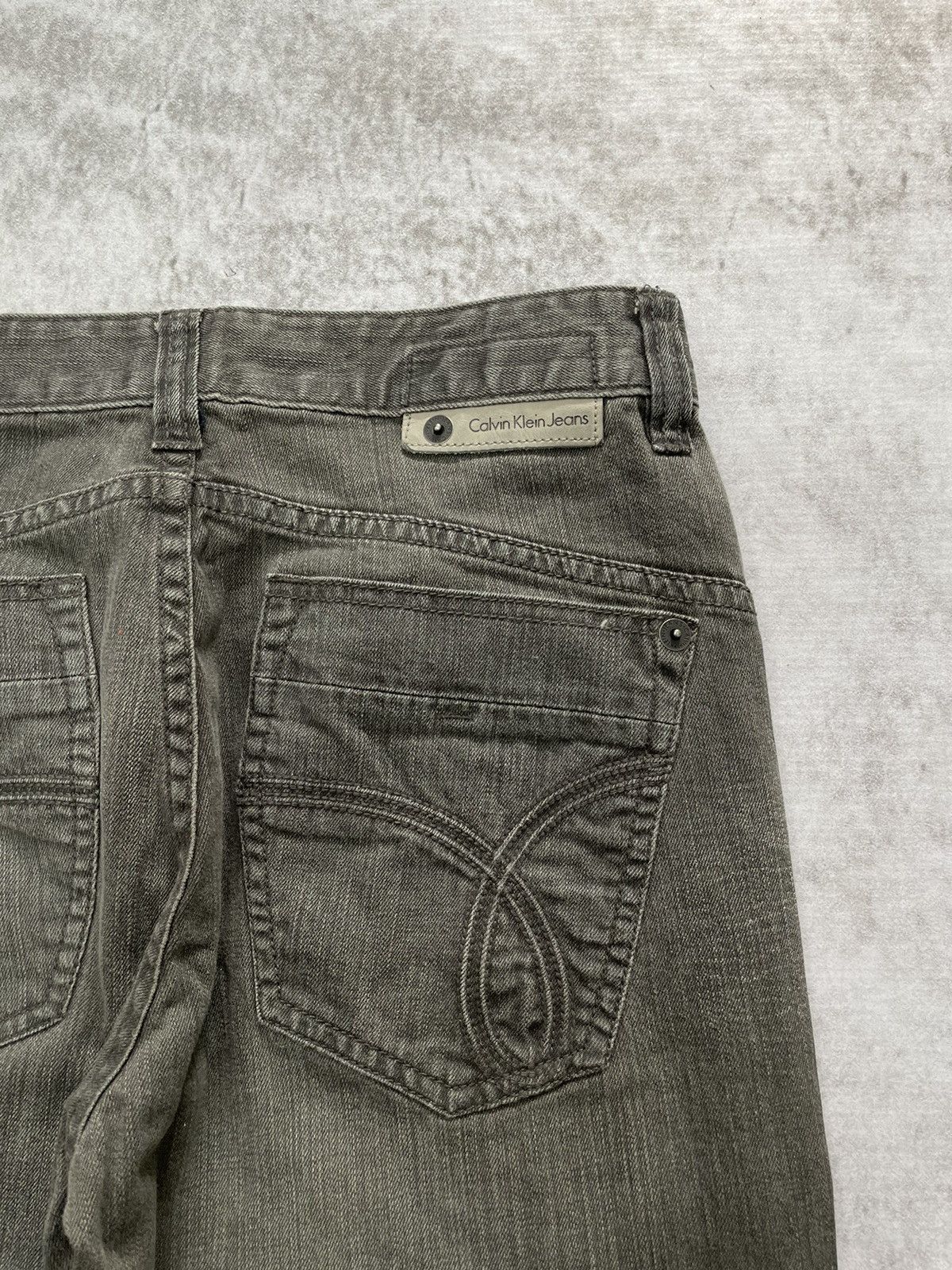 Hysteric Glamour × If Six Was Nine × Le Grande Bleu (L.G.B.) 2000s Calvin klein smoke wash denim Y2k style Size US 29 - 10 Thumbnail