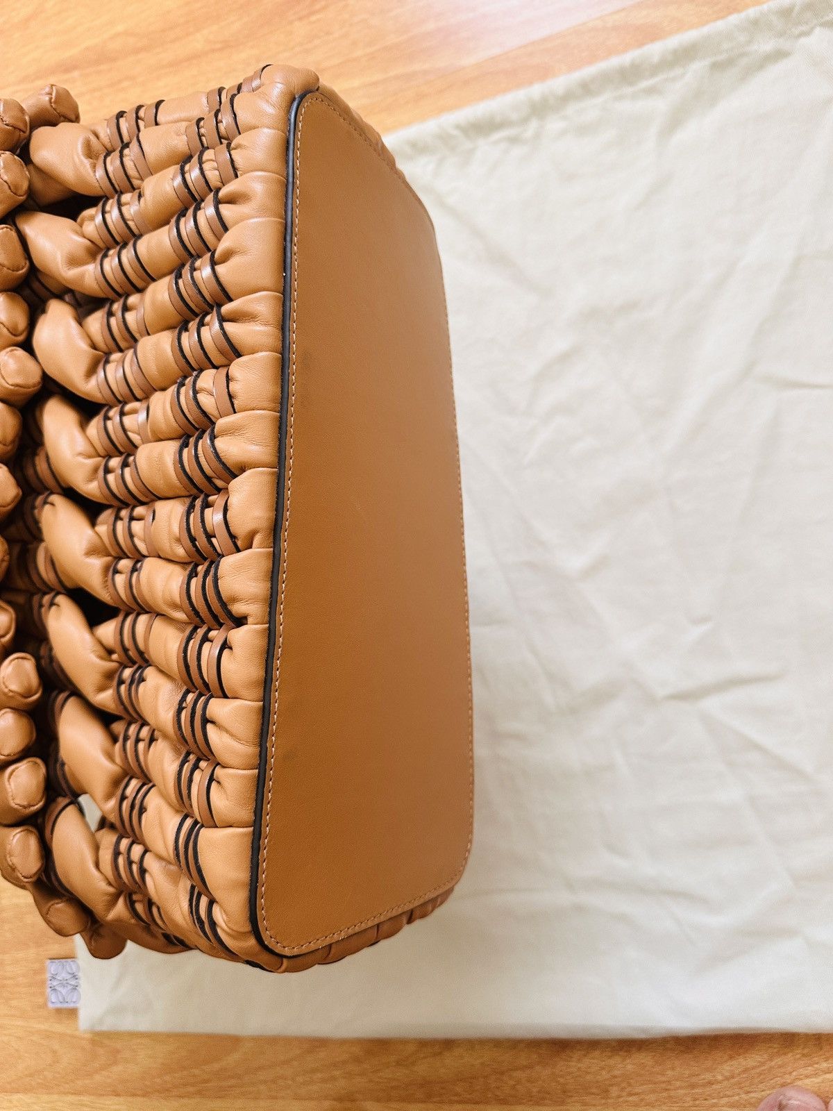 Loewe Small Tubular Basket in nappa lambskin Size ONE SIZE - 6 Thumbnail
