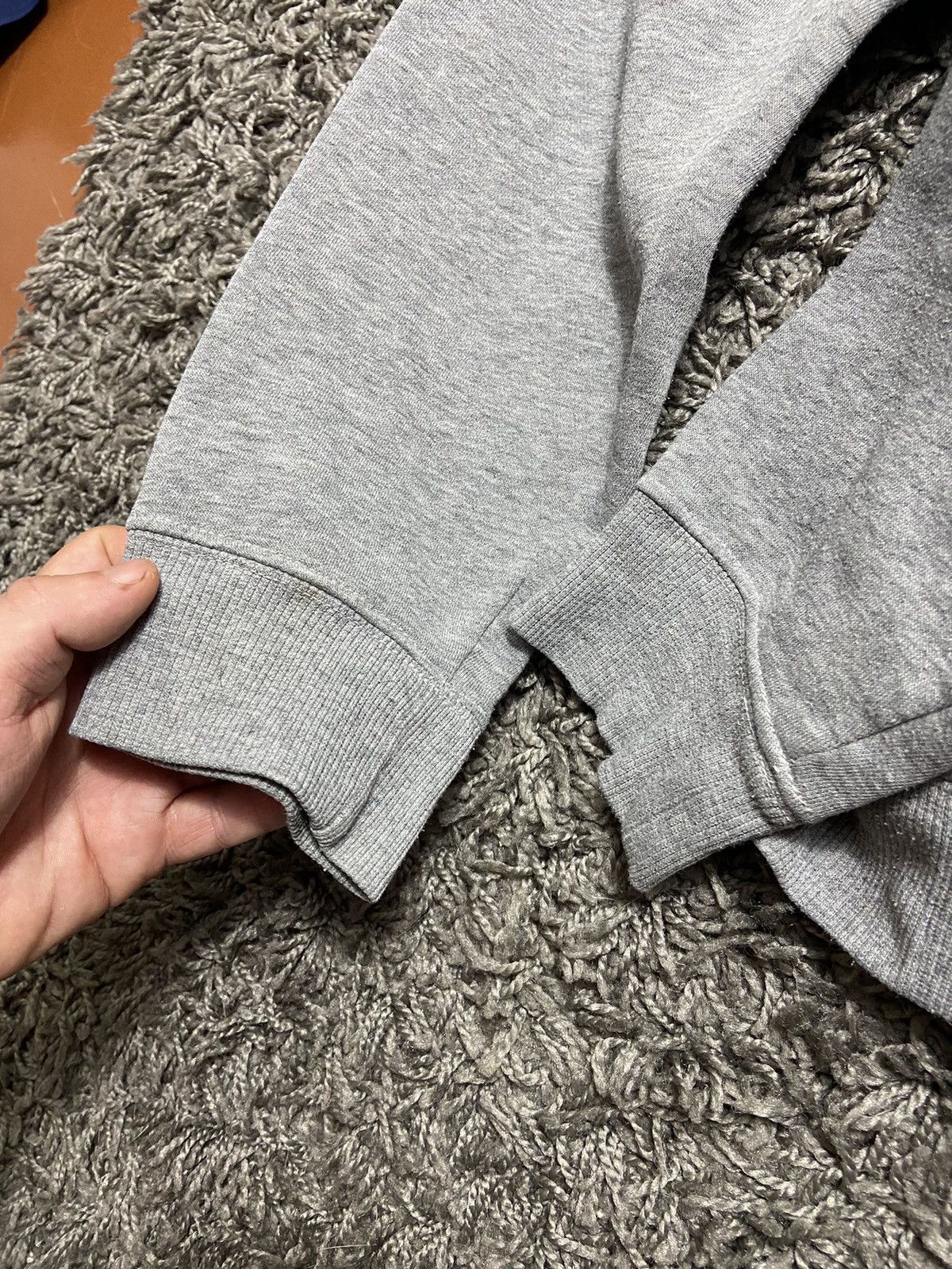 Oakley × Vintage OAKLEY VINTAGE 00s SKATEBOARD USA GREY COTTON HOODIE Size US L / EU 52-54 / 3 - 4 Thumbnail
