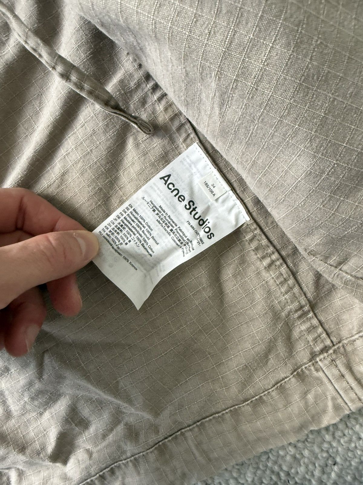 Acne Studios Acne Studios workwear jacket Size US L / EU 52-54 / 3 - 9 Thumbnail