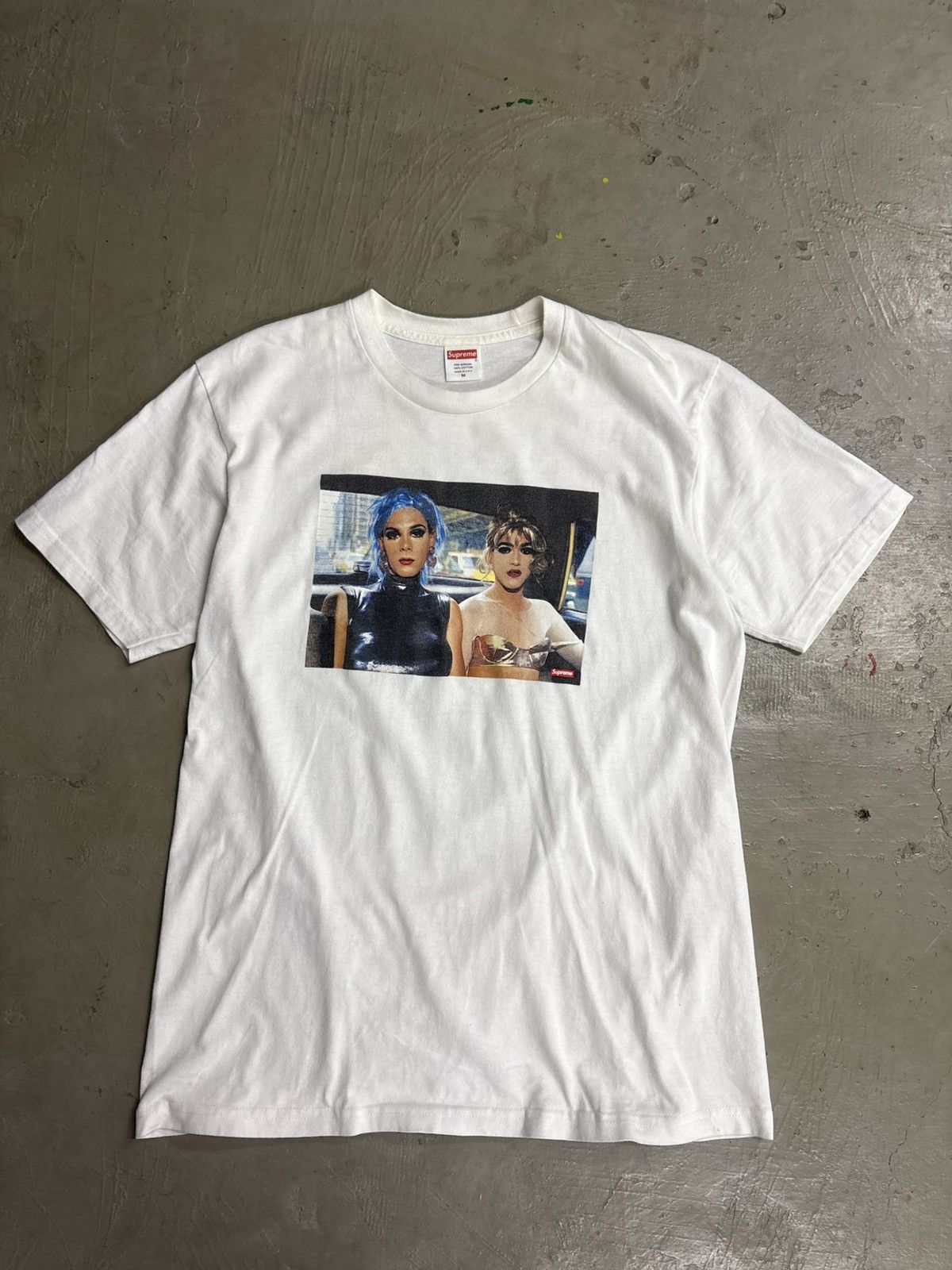 Supreme Rare SS2018 Supreme Nan Goldin Misty & Jimmy Paulette Tees Size US M / EU 48-50 / 2 - 10 Thumbnail