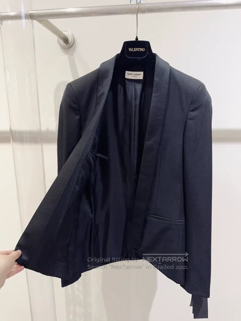 Saint Laurent Paris Saint Laurent Paris Shawl Collar Wool Jacket i Size US S / EU 44-46 / 1 - 3 Thumbnail