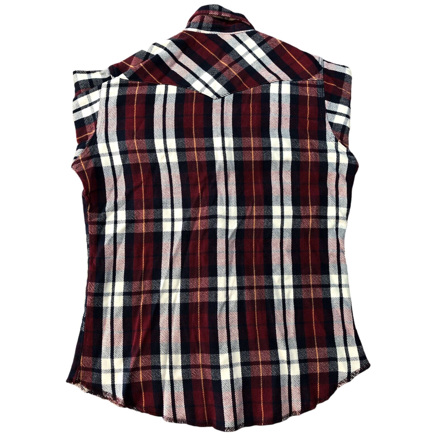 Wrangler VINTAGE Wrangler Western Shirt Mens M Red Plaid Cotton Flannel Pearl Snap Casual Workwear 80s 90s Cowboy Hipster Western Mens Medium Red Plaid Shirt Size US M / EU 48-50 / 2 - 3 Thumbnail