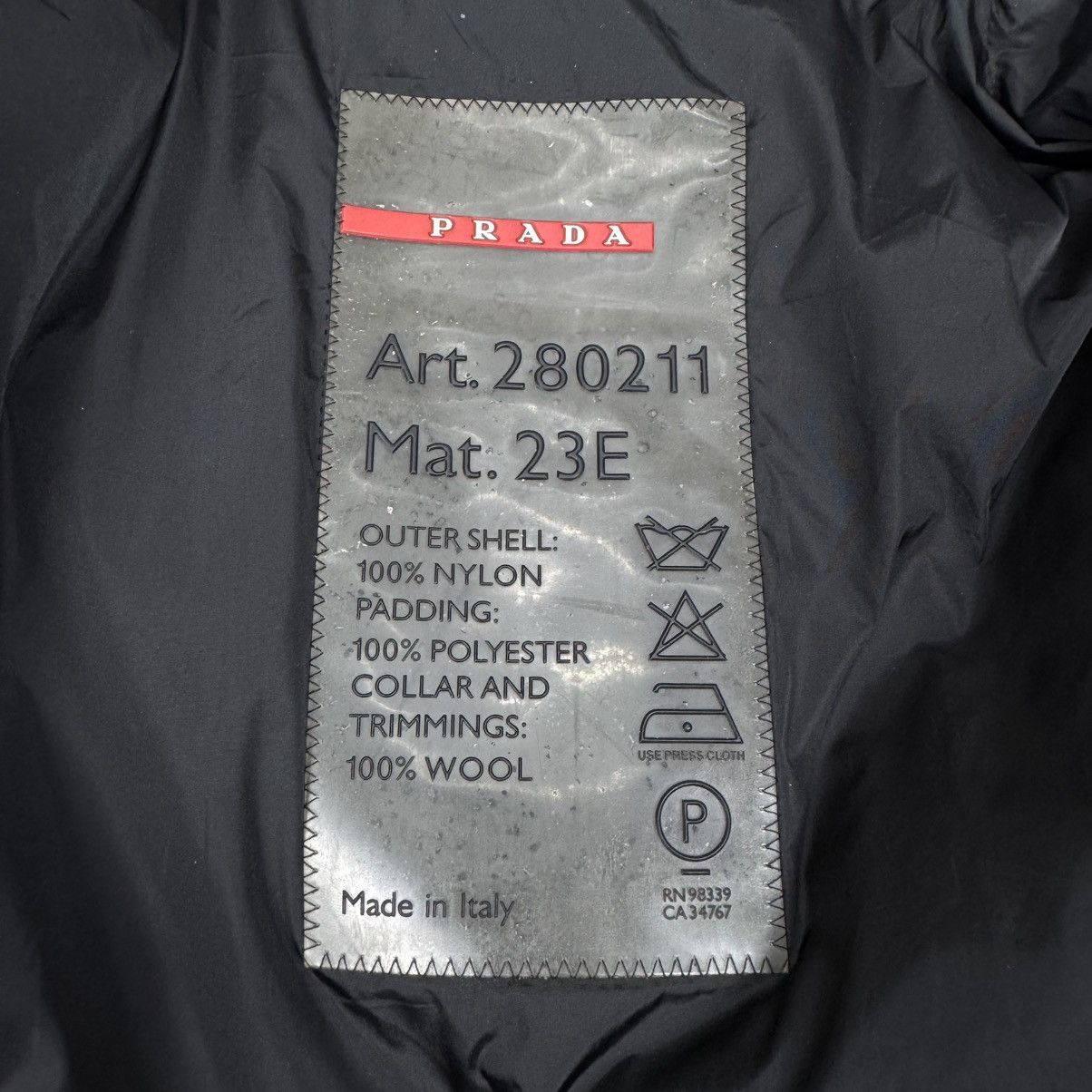 Prada 🔥PRADA HOODIE LONG DOWN JACKET Size S / US 4 / IT 40 - 13 Thumbnail