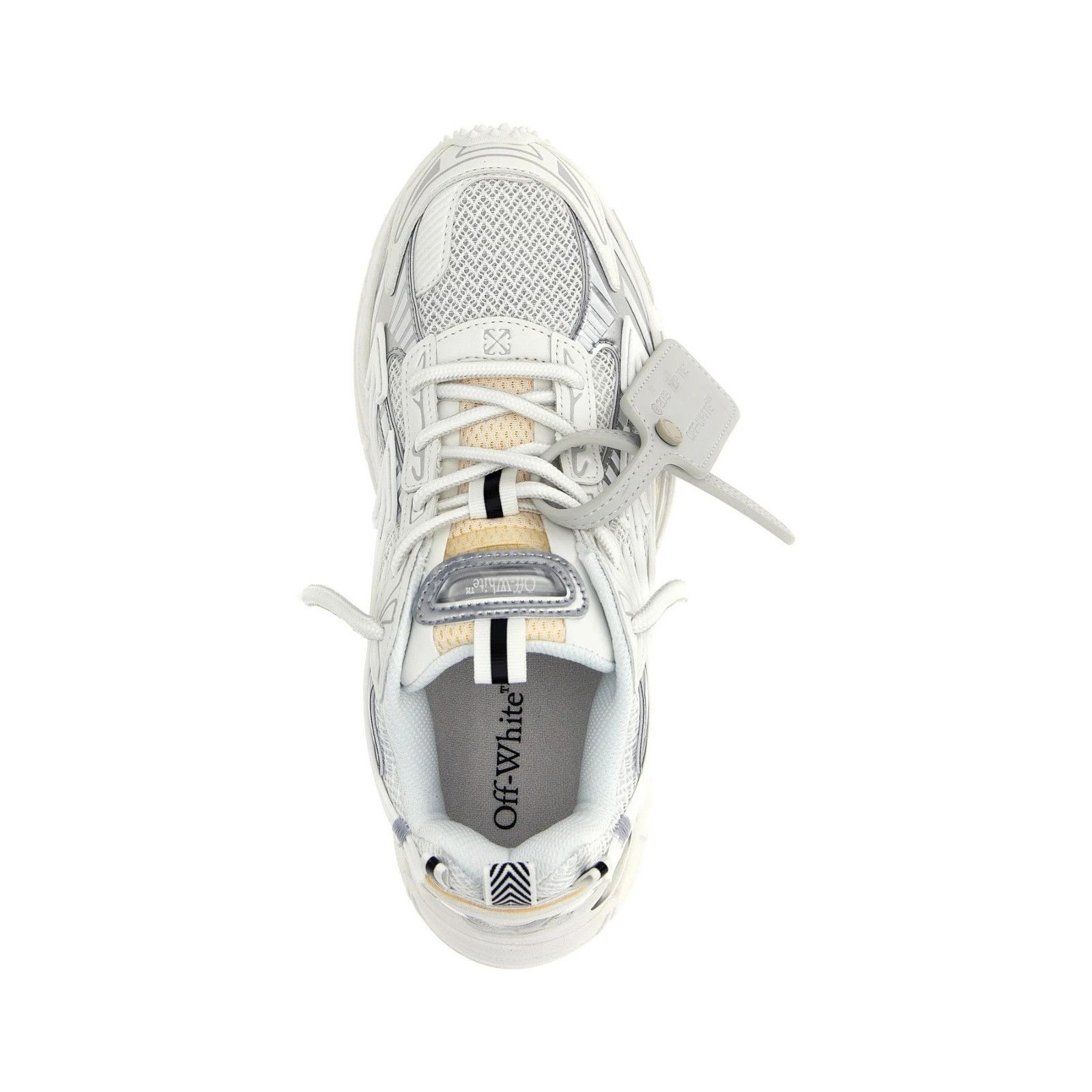 Off-White OFF WHITE Be Right Back White Leather Sneakers New & Authen Size US 11 / IT 41 - 5 Thumbnail
