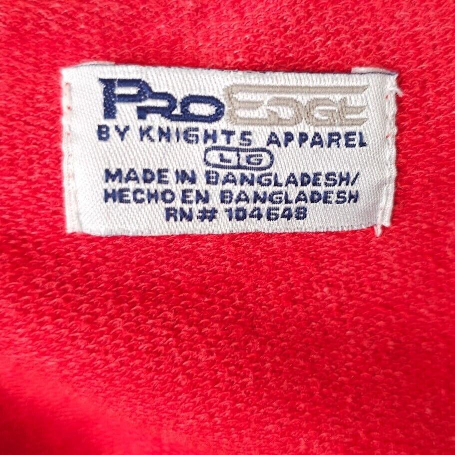 Pro Edge UNLV Rebels Sweatshirt Hoodie Mens Size Small Red NCAA Uni Size US S / EU 44-46 / 1 - 4 Thumbnail