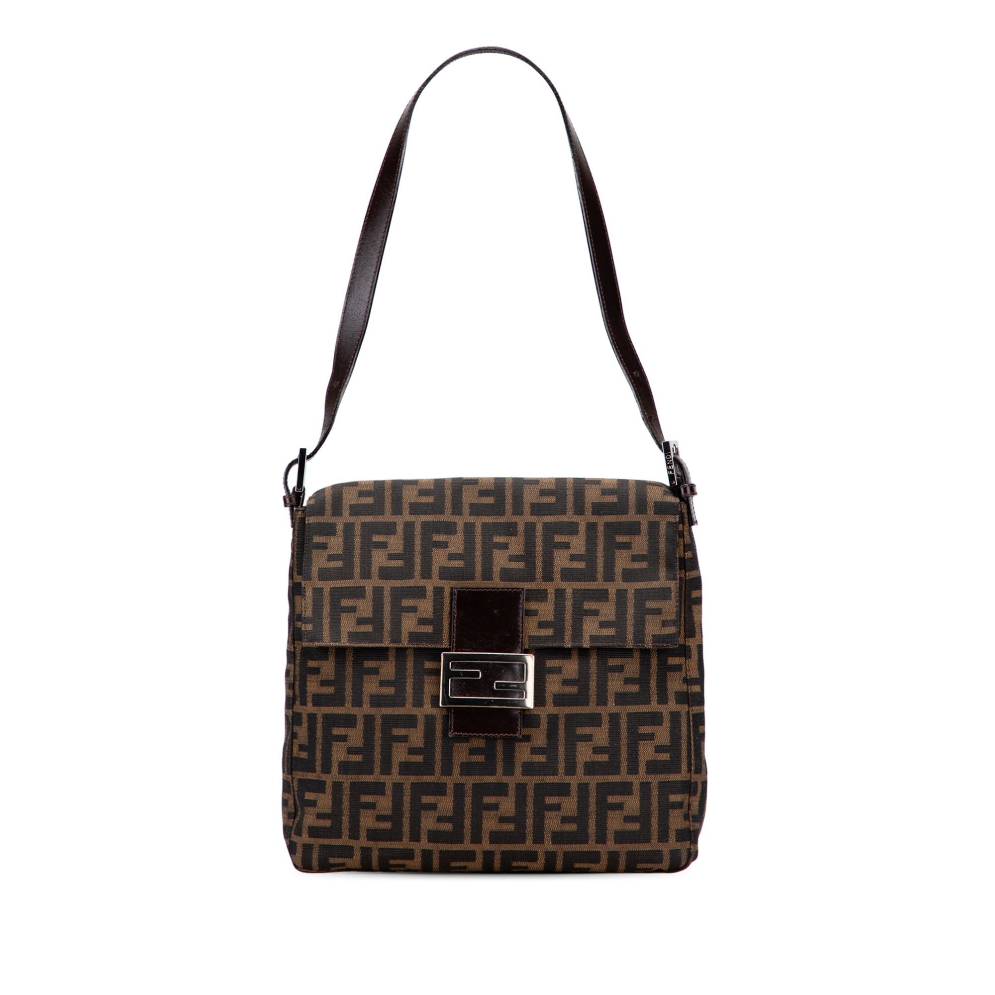Fendi Zucca Canvas Shoulder Bag Size ONE SIZE - 1 Thumbnail