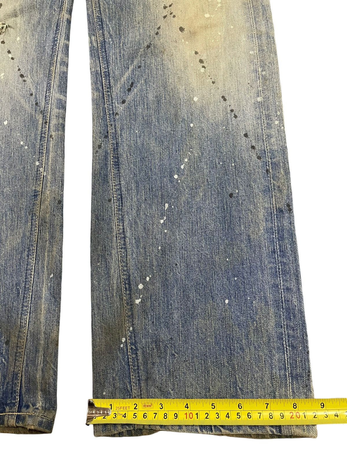 Edwin Vintage Japan Edwin 503 Mud Wash Paint Splatter Loose Jeans Size US 34 / EU 50 - 17 Thumbnail