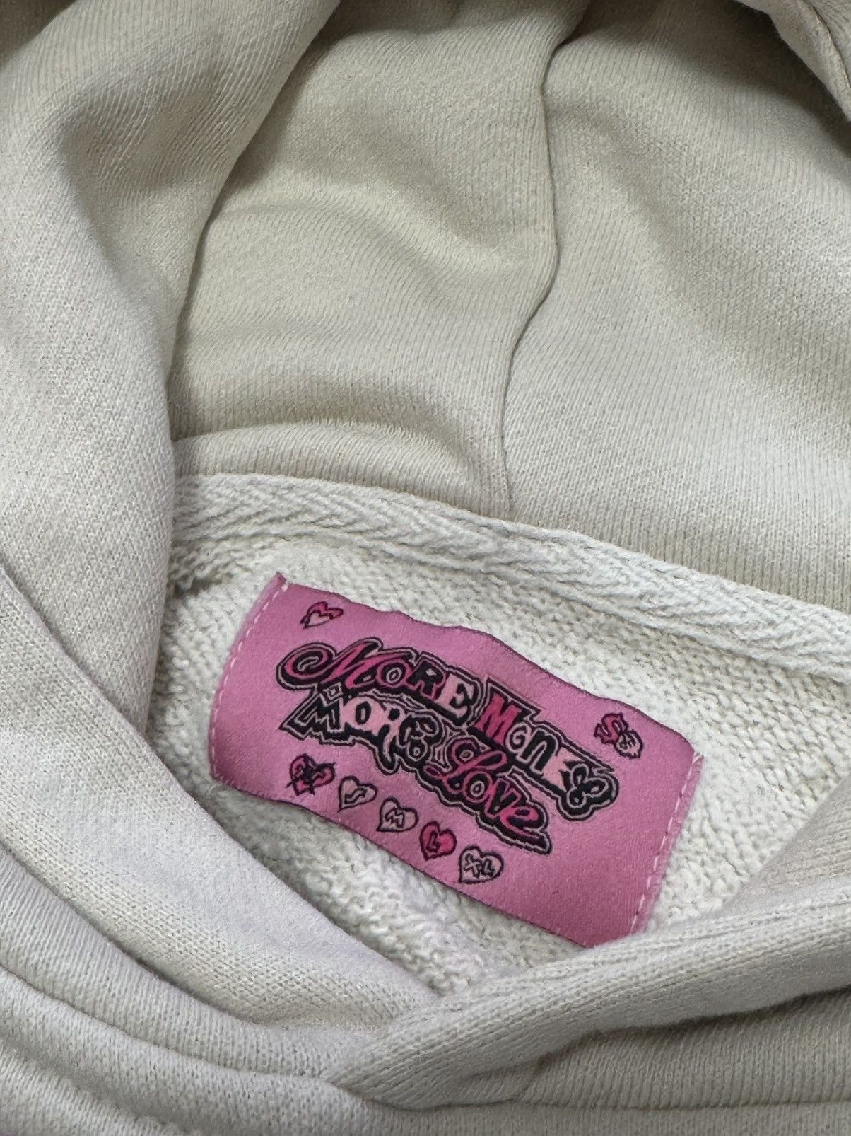 Japanese Brand Crazy More Money More Love Baggy Y2K Hoodie Size US XS / EU 42 / 0 - 2 Thumbnail