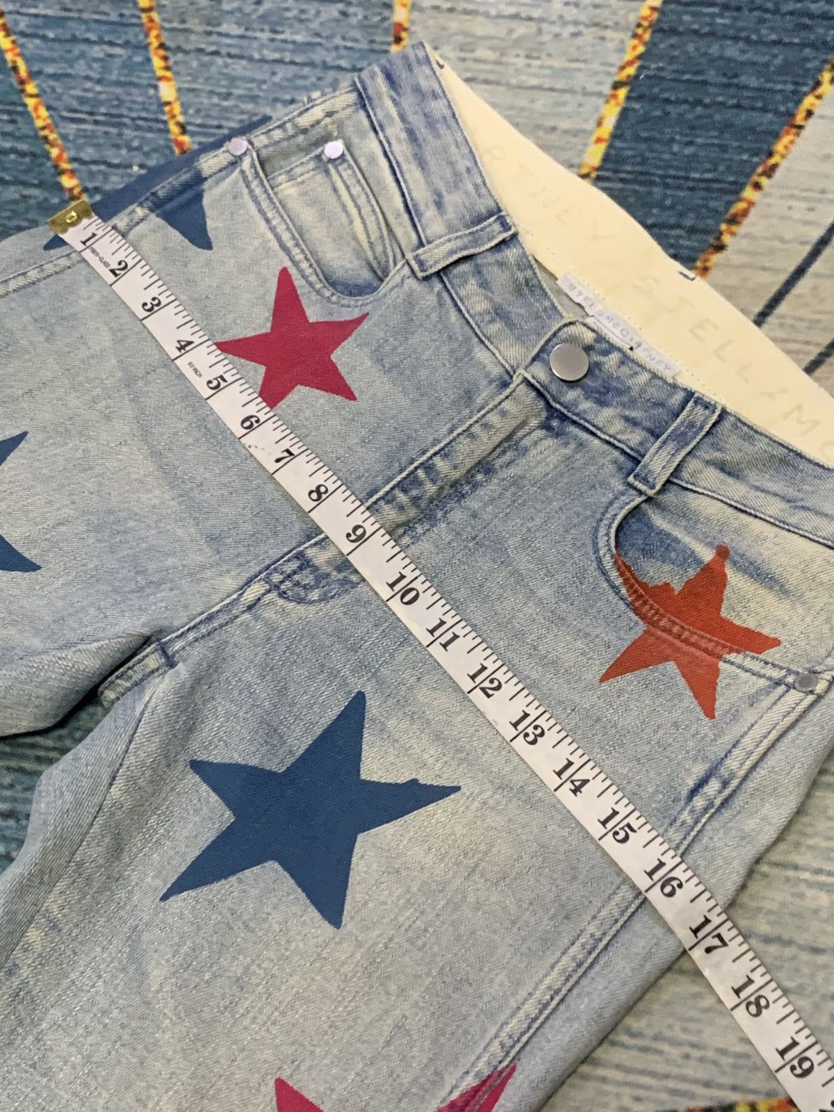 Stella McCartney STELLA McCARTNEY Multicolor Start Jeans Size 28" / US 6 / IT 42 - 24 Thumbnail