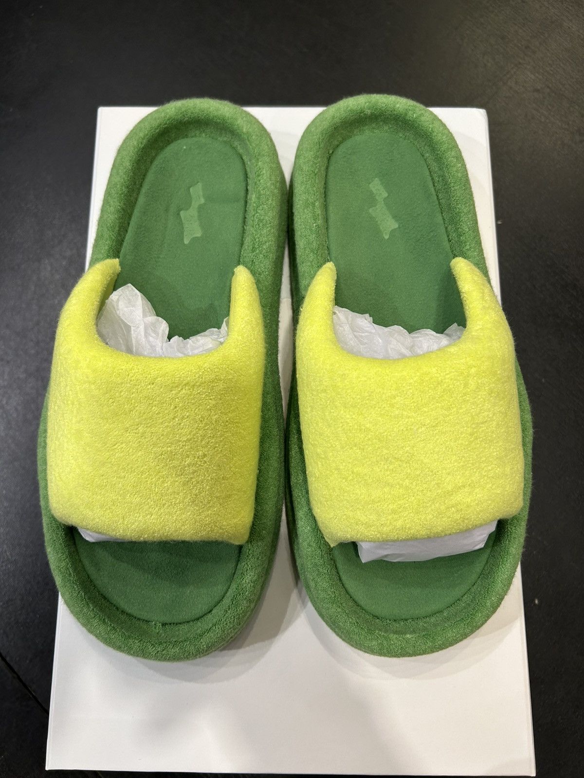 SKYLRK Skylrk Slides Green Size US 11 / EU 44 - 4 Thumbnail