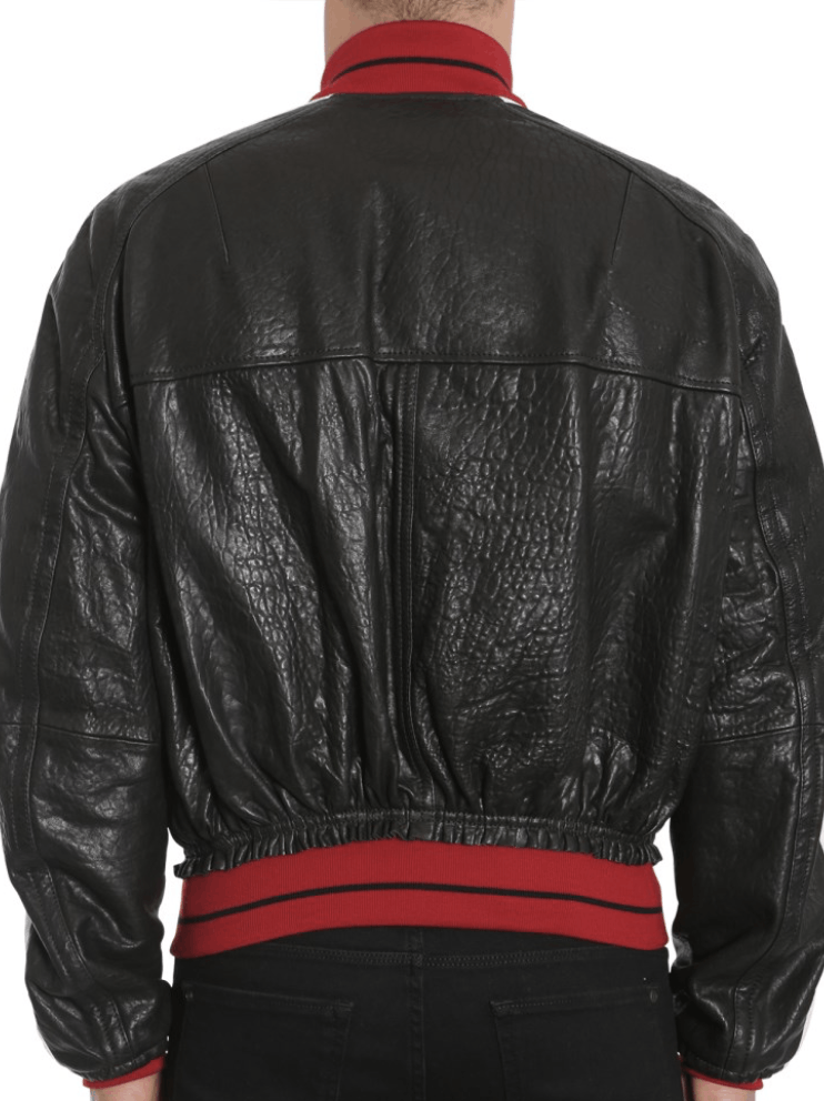 Haider Ackermann Haider Ackermann leather bomber w contrasting color band Size US S / EU 44-46 / 1 - 8 Thumbnail