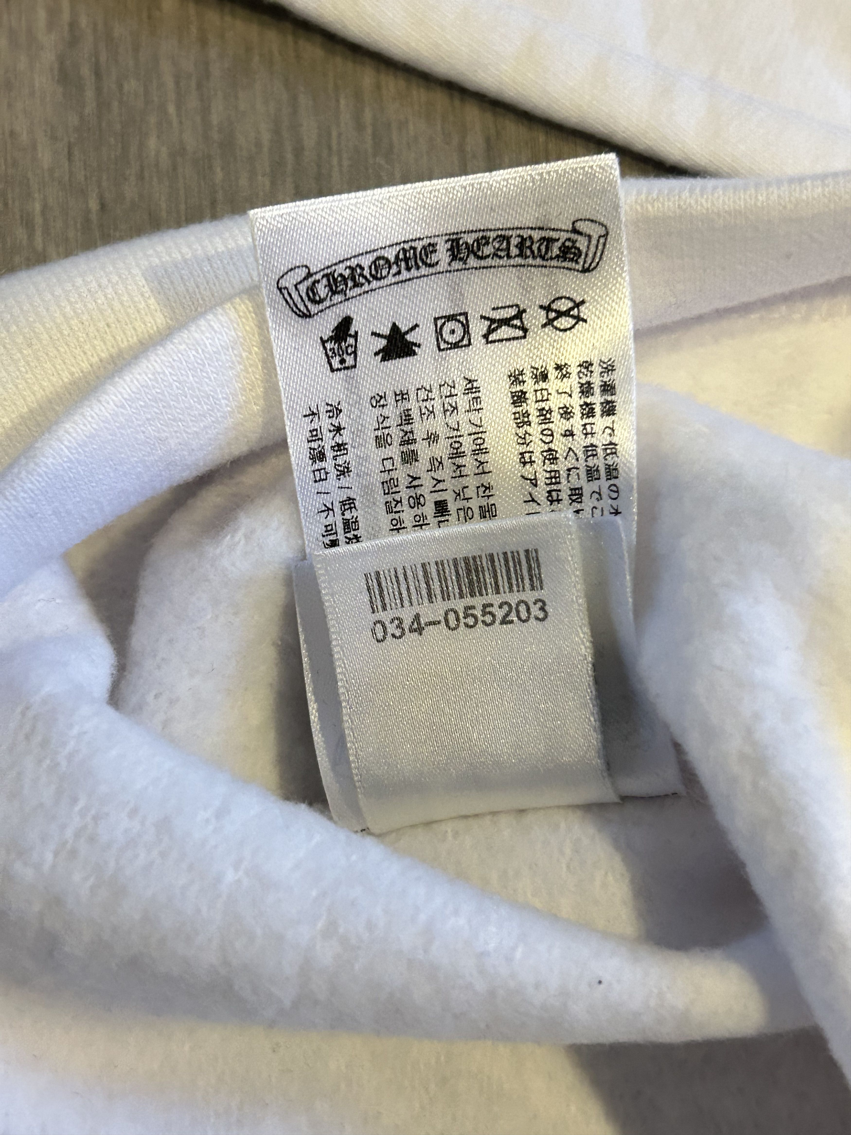 Chrome Hearts Chrome Hearts x Rolling Stones NY Hoodie White Size US XL / EU 56 / 4 - 8 Thumbnail