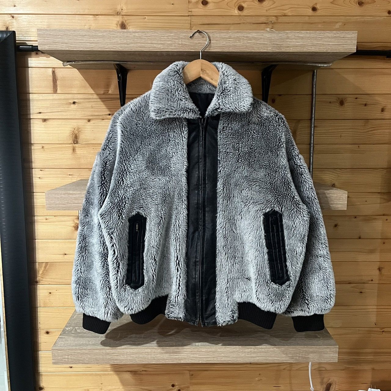 If Six Was Nine × Japanese Brand faux fur sherpa leather Issey Miyake PlayboiCarti opiumstyle Size US M / EU 48-50 / 2 - 1 Thumbnail
