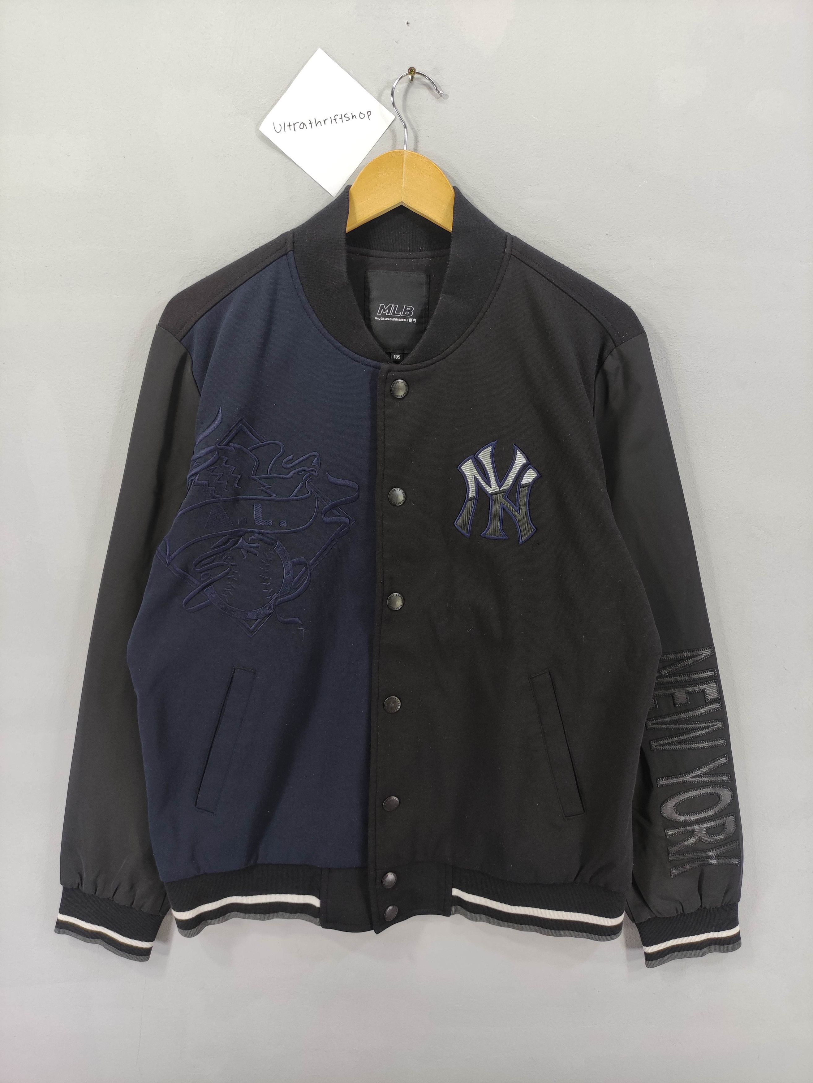 MLB Vintage MLB New York Yankees Varsity Jacket Snap Button Size US L / EU 52-54 / 3 - 1 Thumbnail