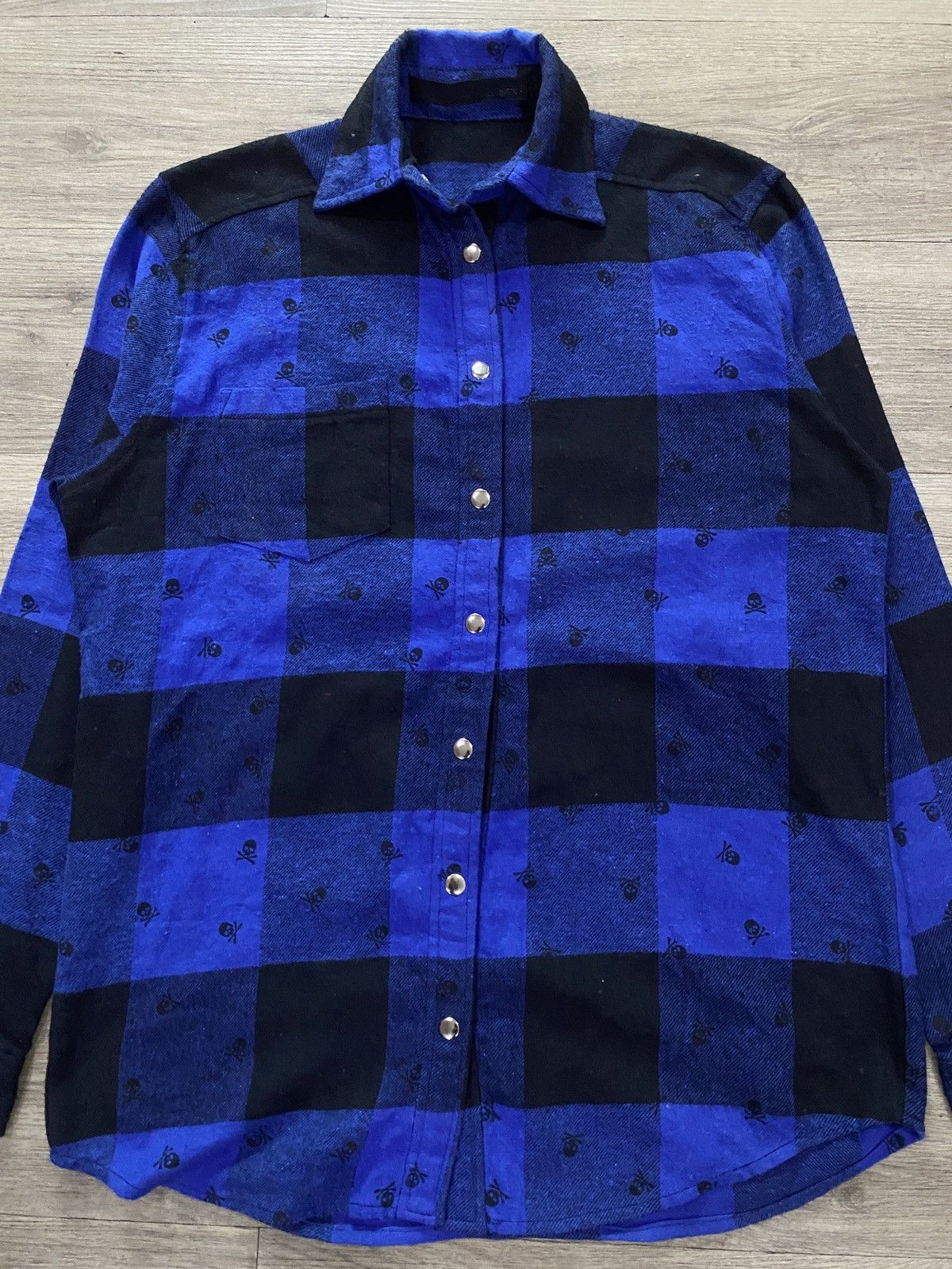 Hysteric Glamour × If Six Was Nine × Japanese Brand Flannel shirt Glad News Size US M / EU 48-50 / 2 - 4 Thumbnail