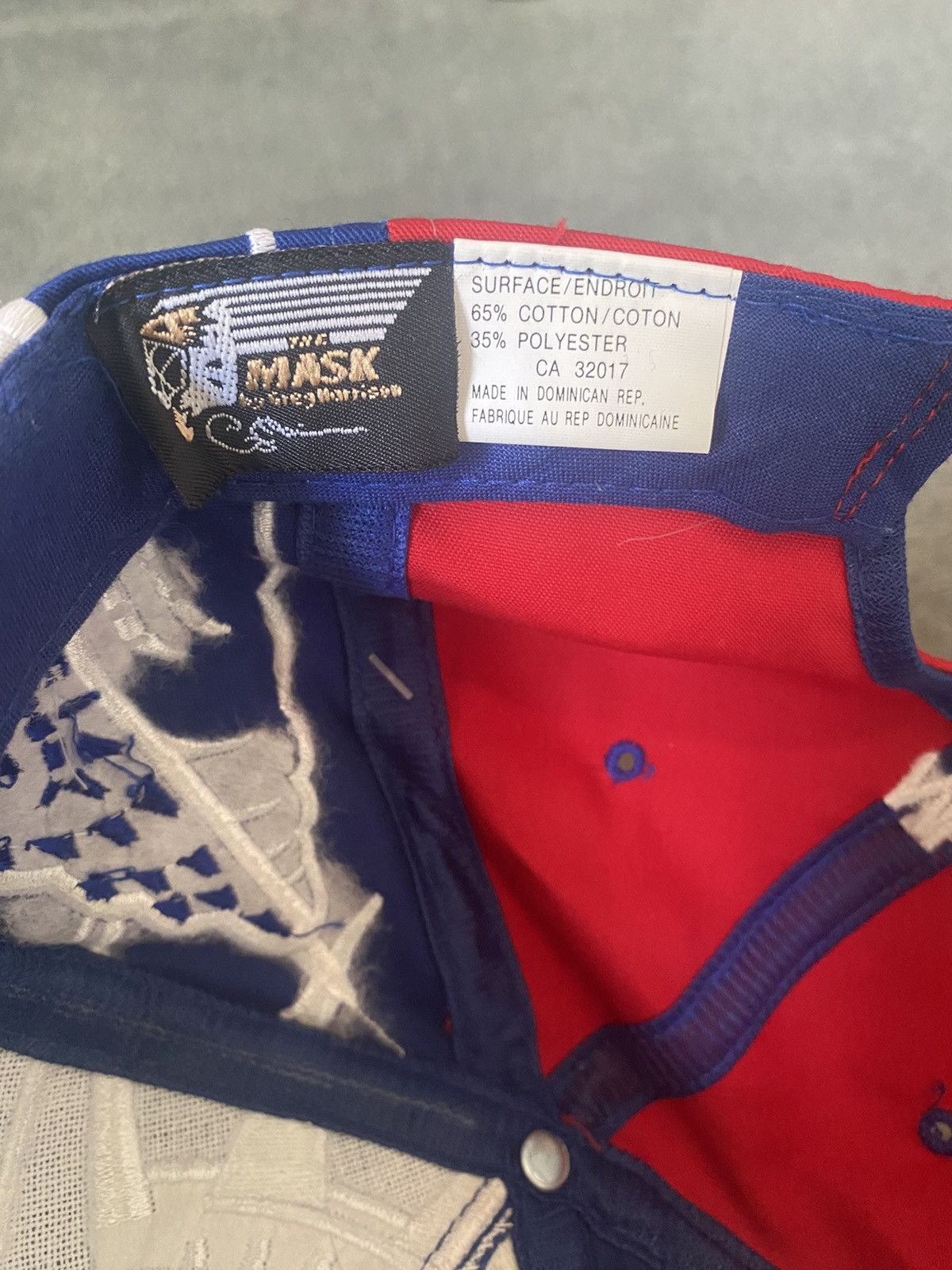 NHL × Vintage RARE NWT Greg Harrison The Mask New York Rangers Hat Size ONE SIZE - 8 Thumbnail