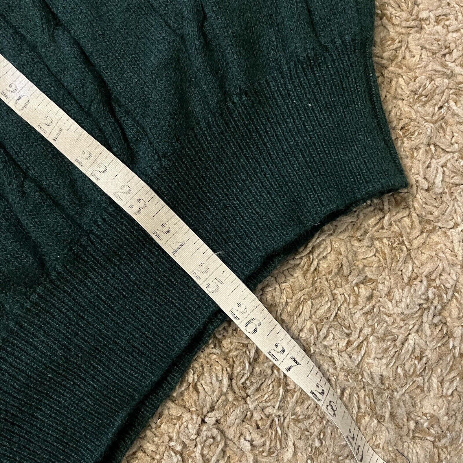 Vintage 70s Cashmere Cable Knit Sweater Size US L / EU 52-54 / 3 - 6 Preview