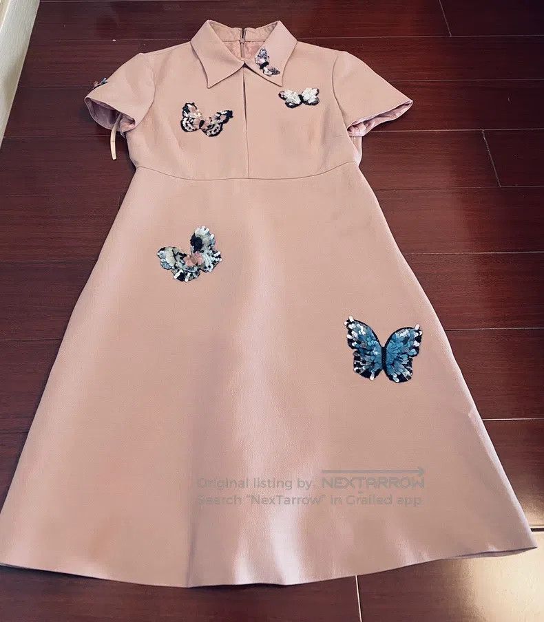 Valentino Valentino Reworked butterfly dress Size S / US 4 / IT 40 - 1 Thumbnail