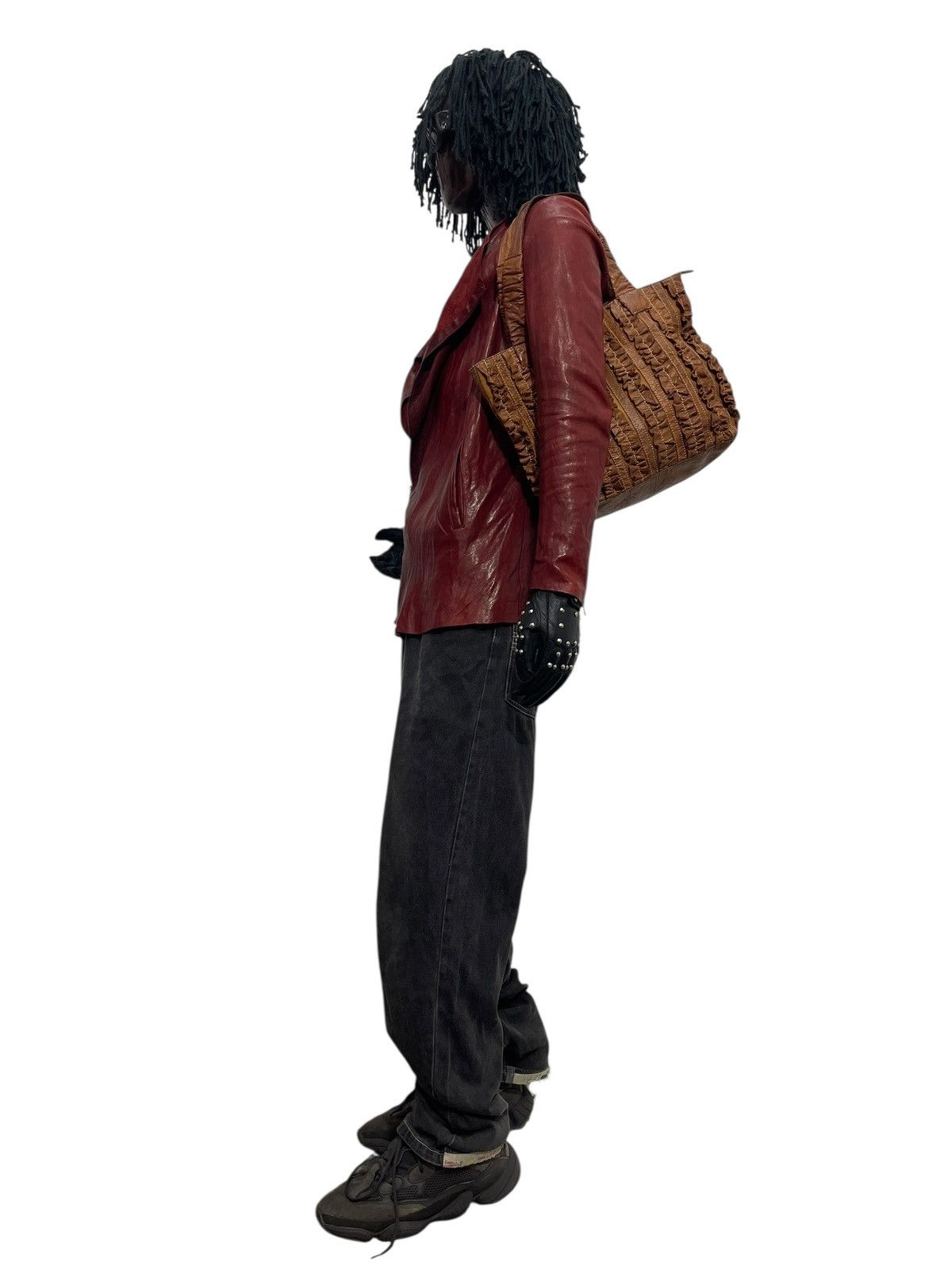 Genuine Leather Full Leather Patina La Pignon Tote Shoulder Bag 7🟩 Size ONE SIZE - 3 Thumbnail