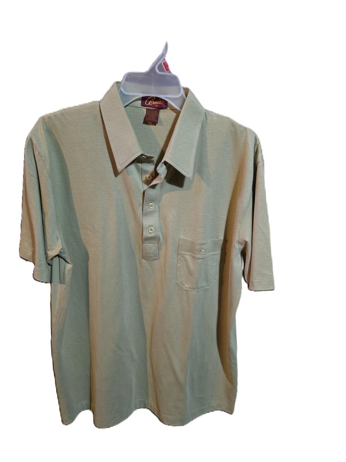 Iris von Arnim Arnie Vintage Shirt Green Short Sleeve Polo Size US L / EU 52-54 / 3 - 1 Thumbnail