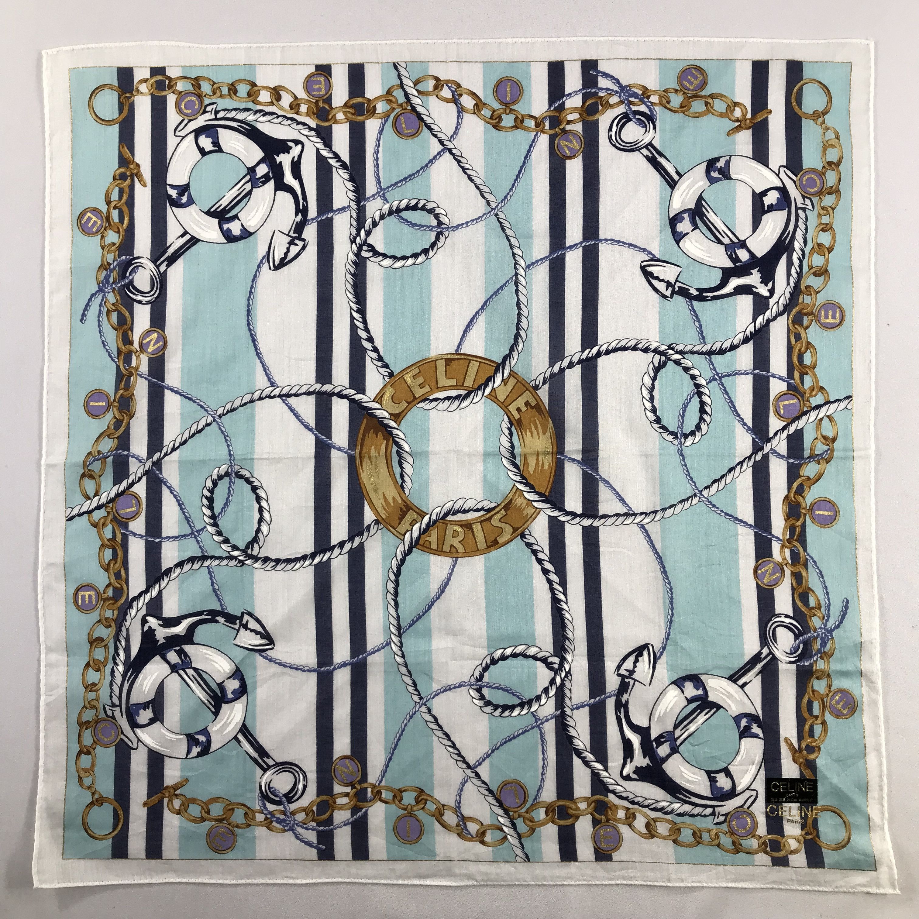 Celine Celine Handkerchief / Bandana / Neckerchief C822 Size ONE SIZE - 3 Thumbnail