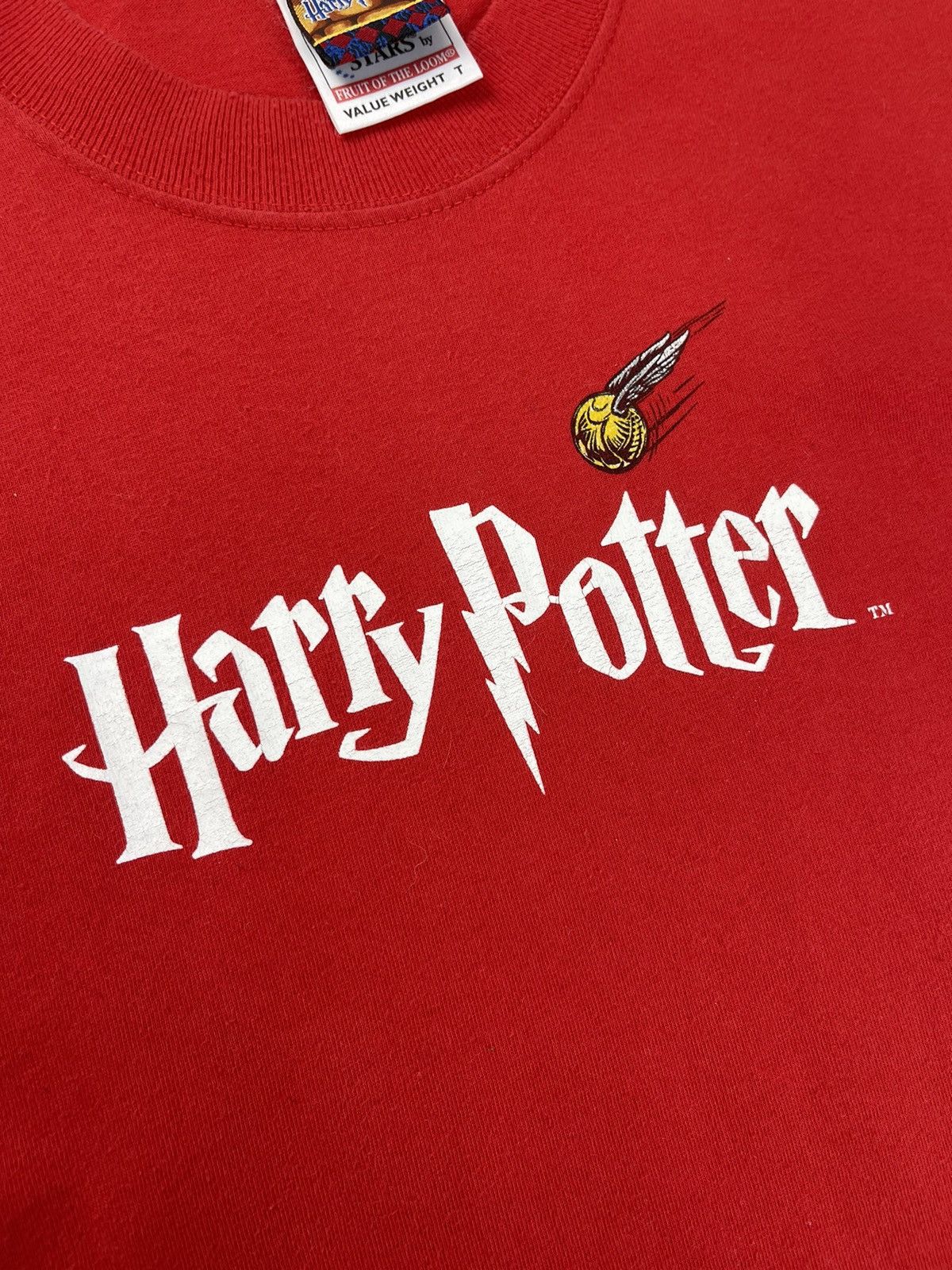 Vintage Vintage 2001 Harry Potter Promo T-Shirt Size M Size US M / EU 48-50 / 2 - 5 Thumbnail