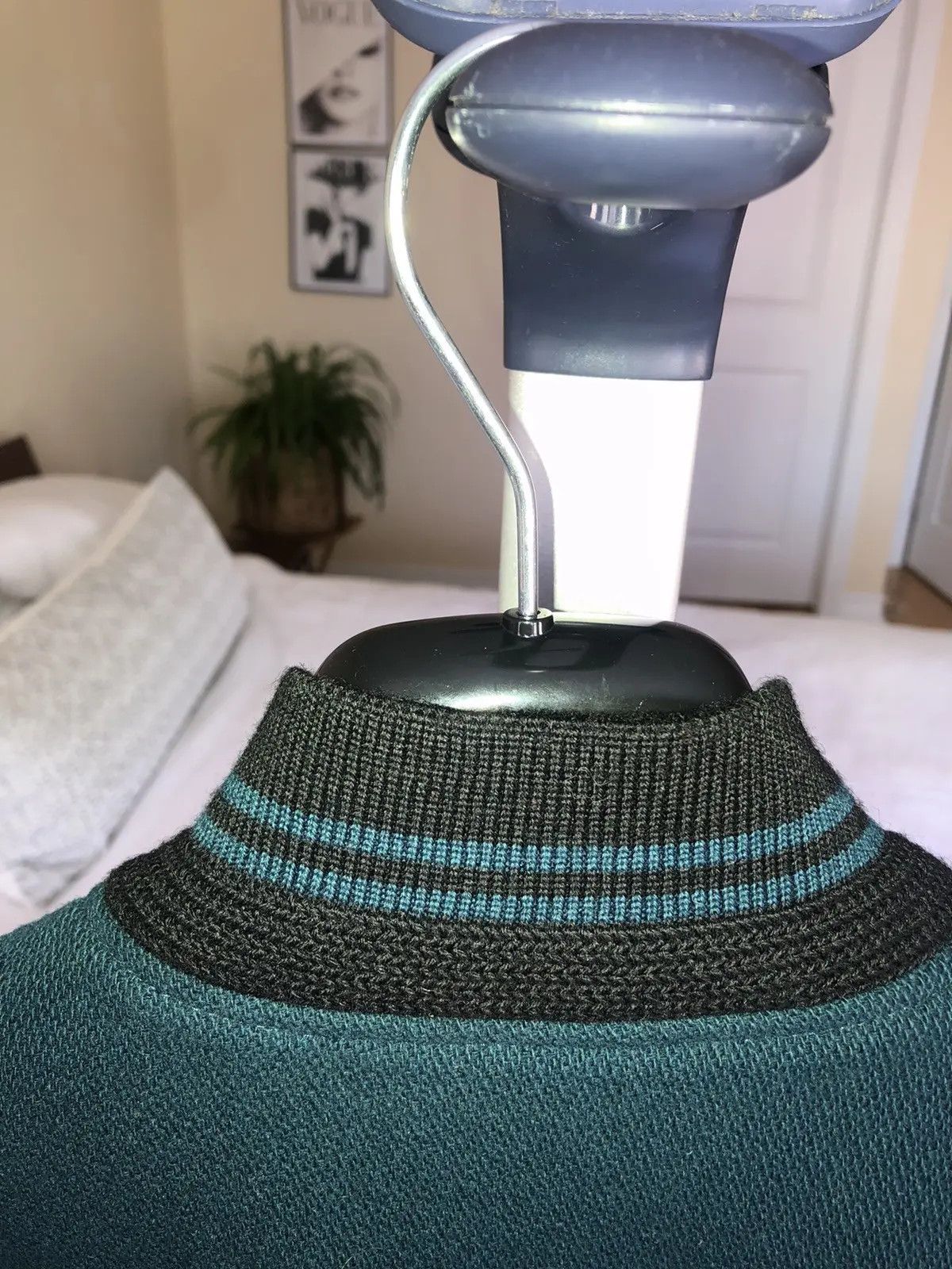 Hedi Slimane × Saint Laurent Paris Saint Laurent Teal Teddy size Small (46) Size US S / EU 44-46 / 1 - 5 Thumbnail