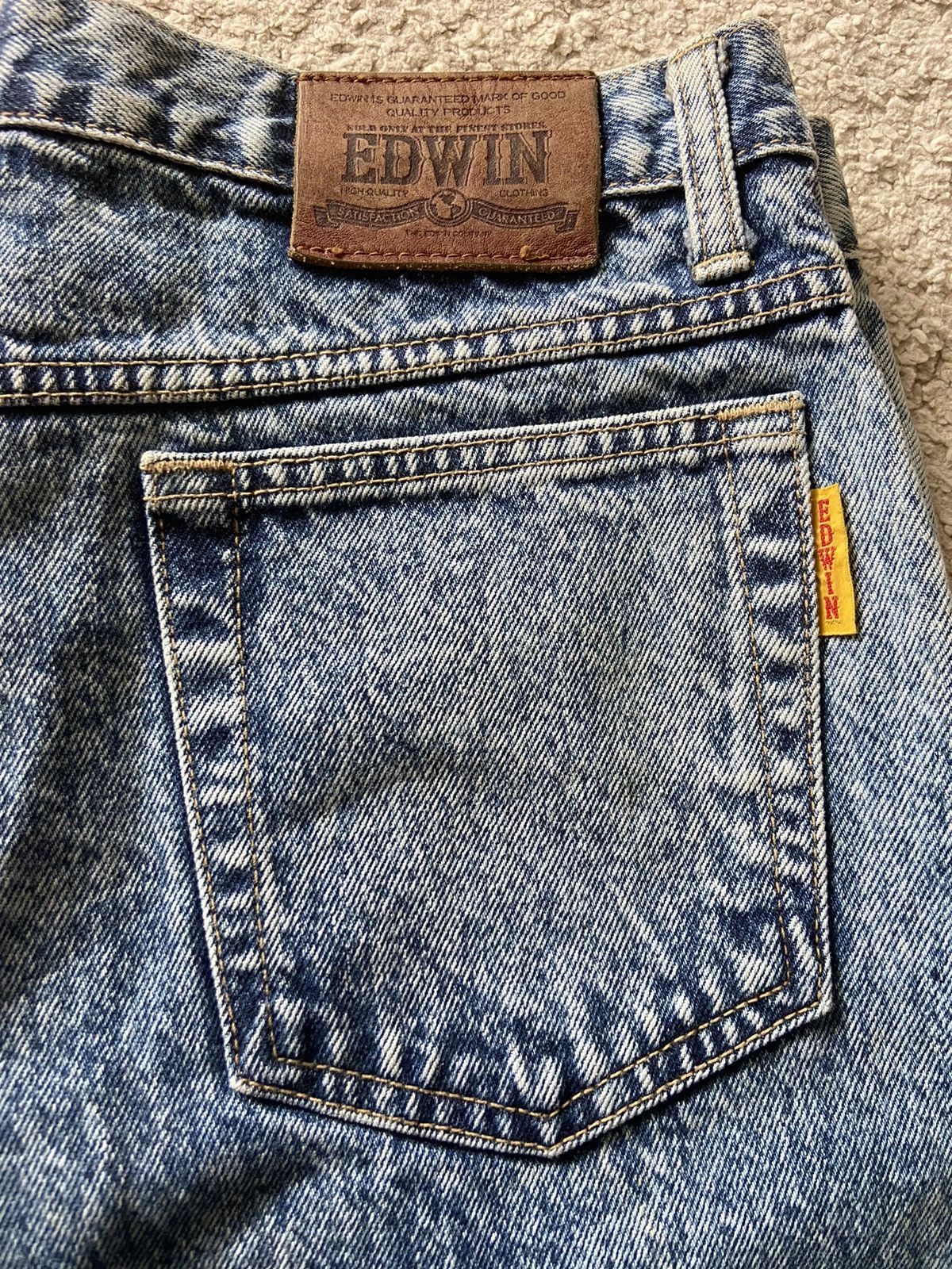 Edwin × Vintage Edwin Acid Wash Jeans Size US 32 / EU 48 - 3 Thumbnail