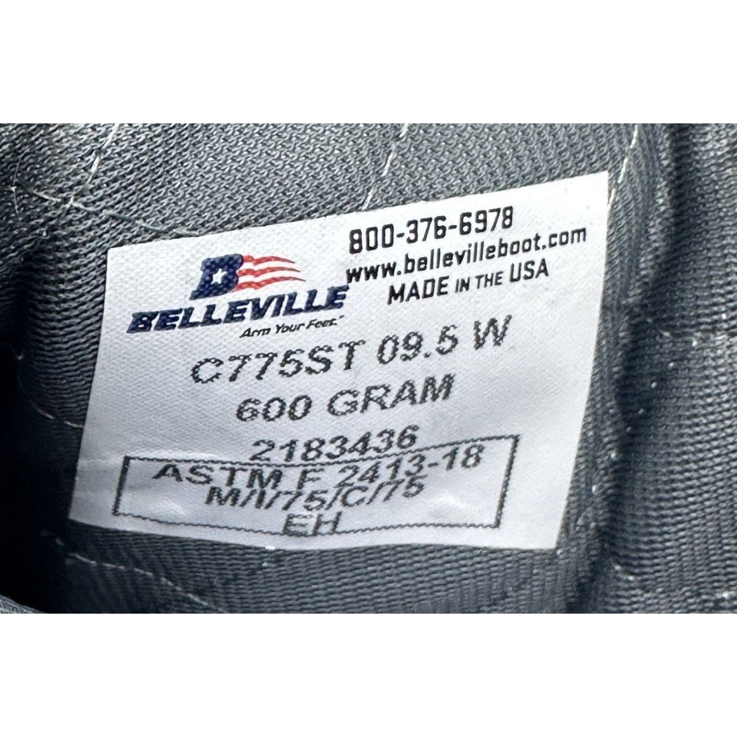 Belleville Belleville ST 600g Insulated Waterproof Boot - Mens Coyote 9 Size US 9.5 / EU 42-43 - 3 Thumbnail