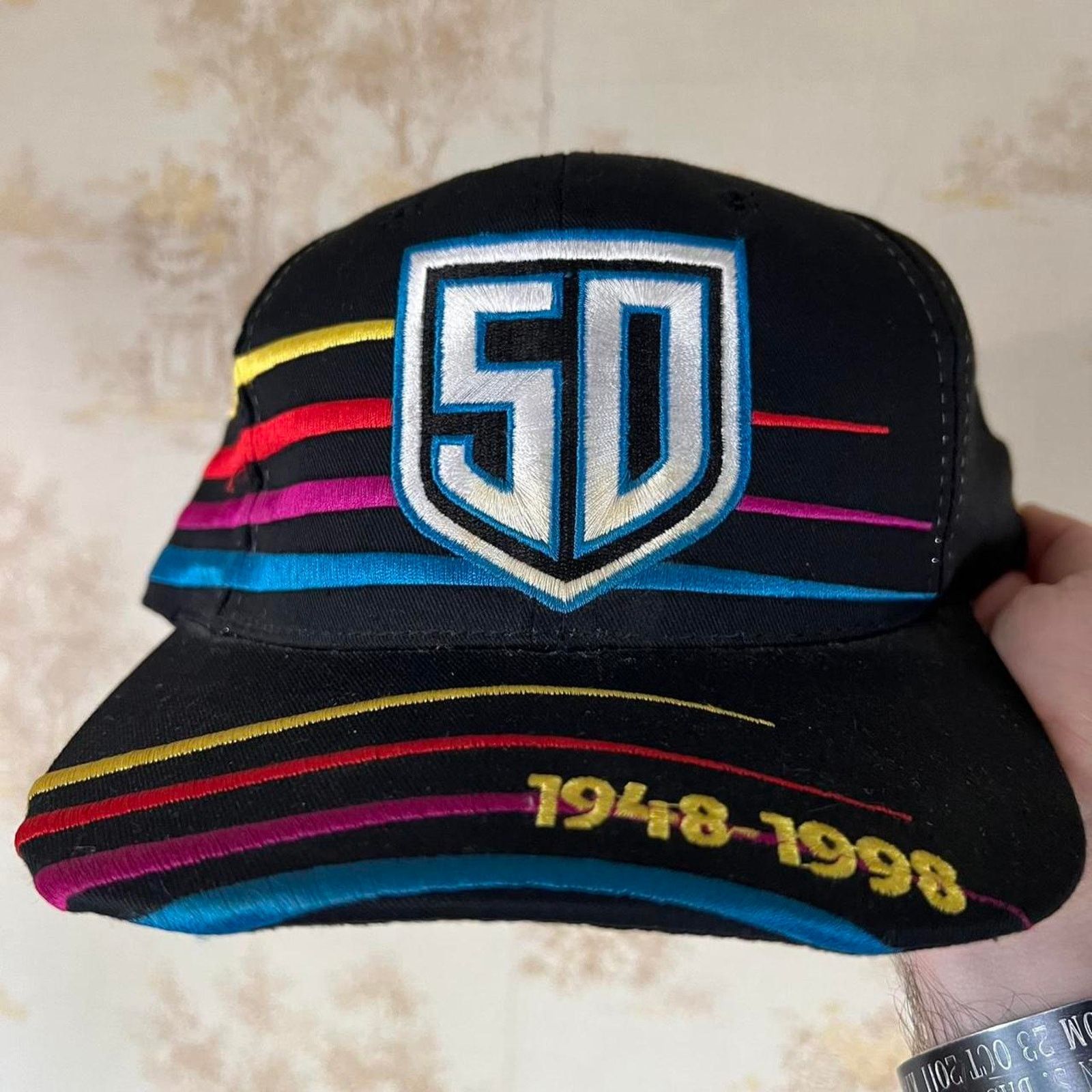Chase Authentics Vintage 1998 NASCAR 50th Anniversary Hat | Chase Authentics Size ONE SIZE - 1 Thumbnail