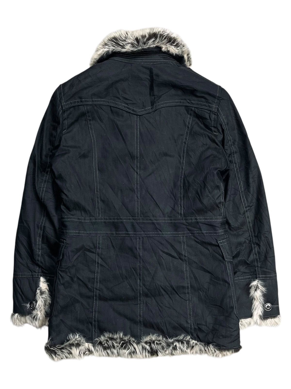 If Six Was Nine 2000s Nicole Club - Vkei Style Fur Liner Jacket Size US M / EU 48-50 / 2 - 3 Thumbnail