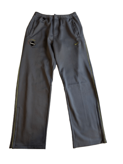 F.C.R.B × Nike F.C.R.B NIKE NEON PIPPING GRAY TRACK PANTS SIZE MEDIUM Size US 30 / EU 46 - 10 Thumbnail