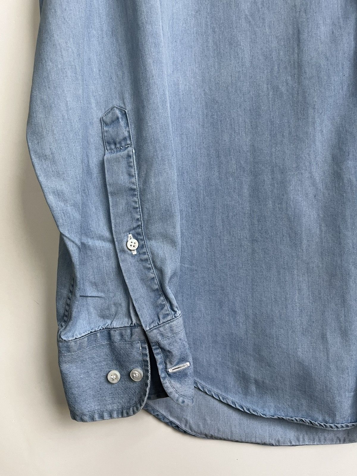 Loro Piana Casual Denim Shirt Size US XS / EU 42 / 0 - 3 Thumbnail