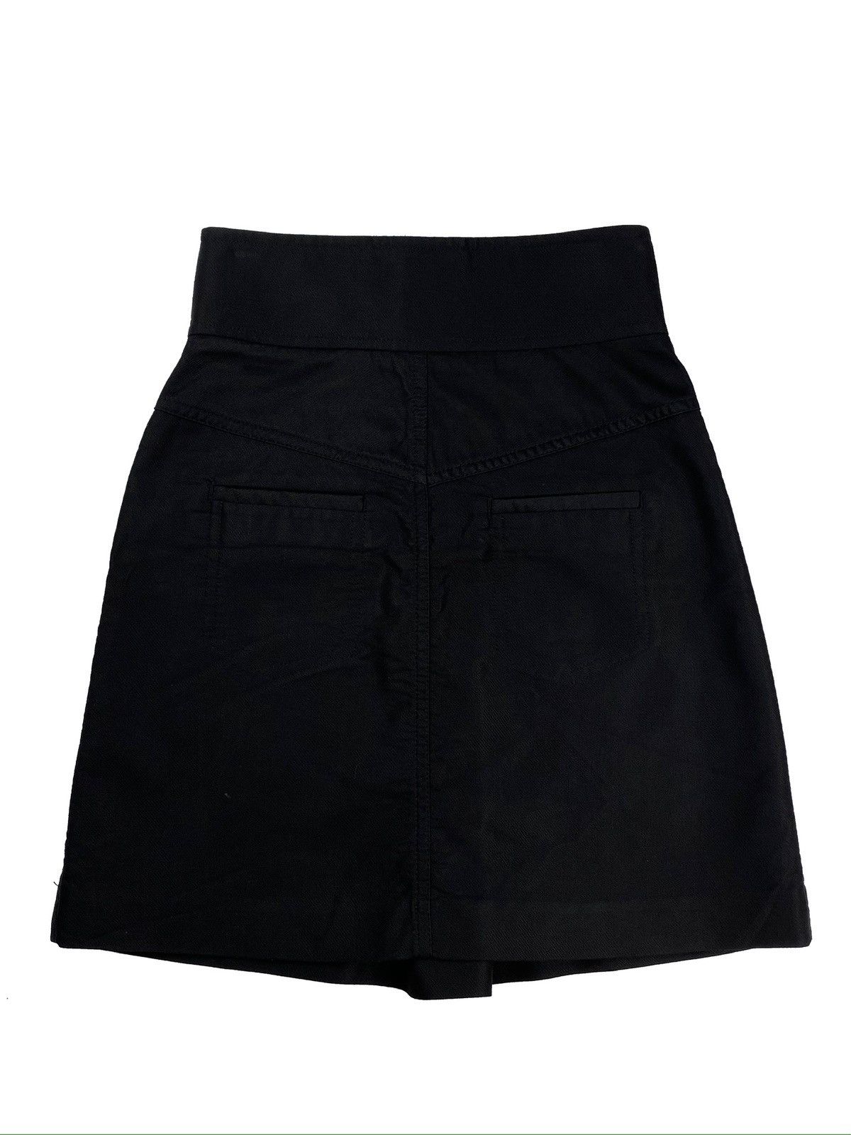 Sandro SANDRO PARIS WOMEN BLACK A-LINE SKIRT BLACK ZIP SIZE S Size 27" / US 4 / IT 40 - 11 Thumbnail