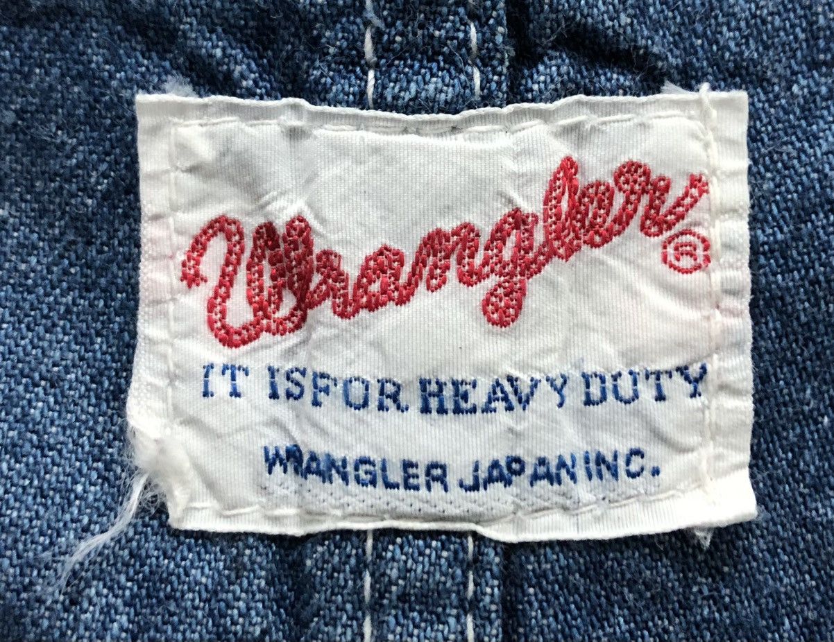 Wrangler Vintage Wrangler It Is For Heavy Duty Overalls Size US 29 - 8 Thumbnail
