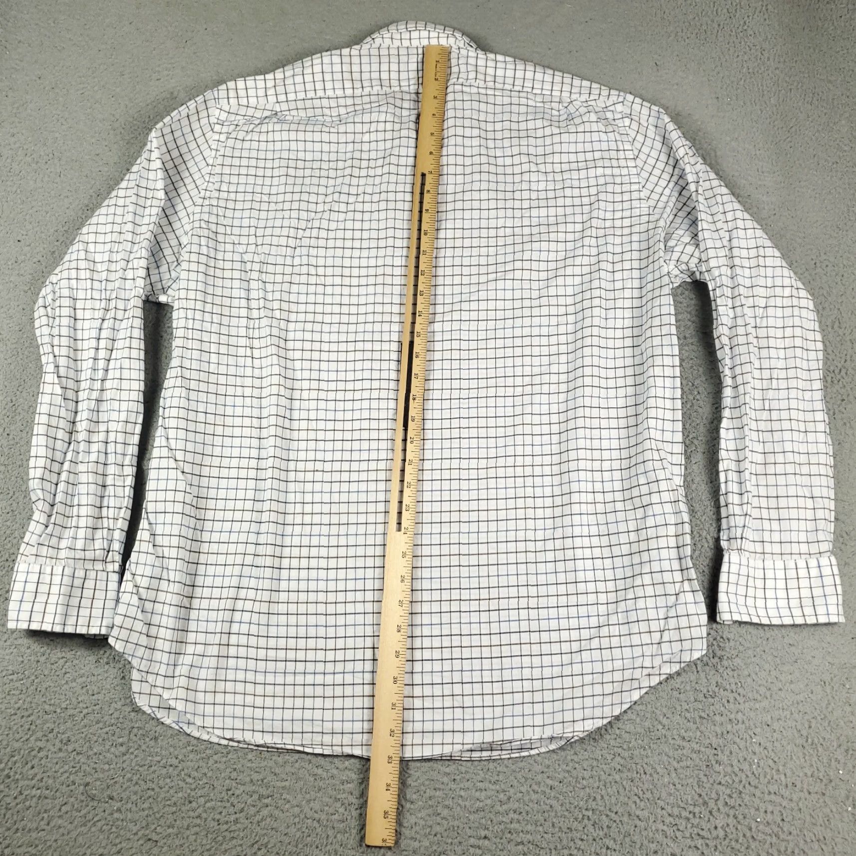 Ralph Lauren RALPH LAUREN Button-Up Shirt Mens 2XL White Check Long Sleeve Casual Classic Preppy Size US XXL / EU 58 / 5 - 4 Thumbnail