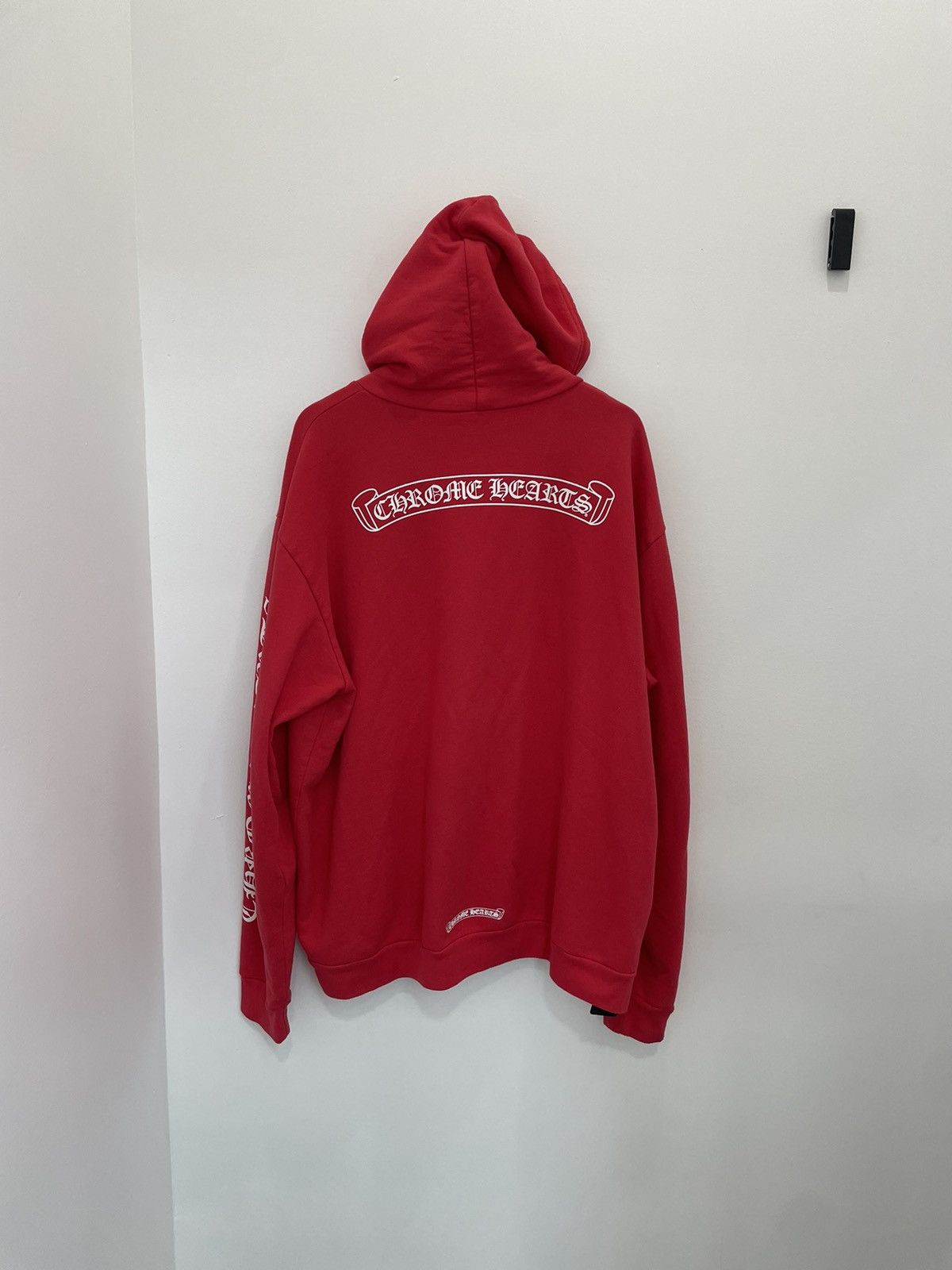 Chrome Hearts Chrome Heart scroll Logo Hoodie Size US XL / EU 56 / 4 - 6 Thumbnail