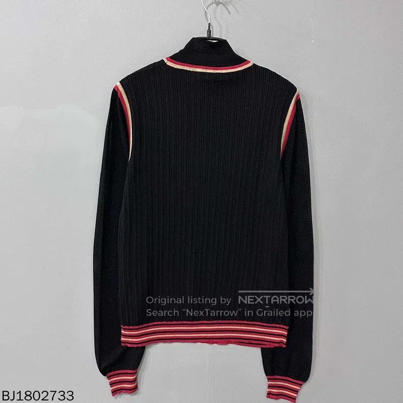 Fendi Fendi Striped Silk Long Sleeve Undergarment Size M / US 6-8 / IT 42-44 - 3 Thumbnail