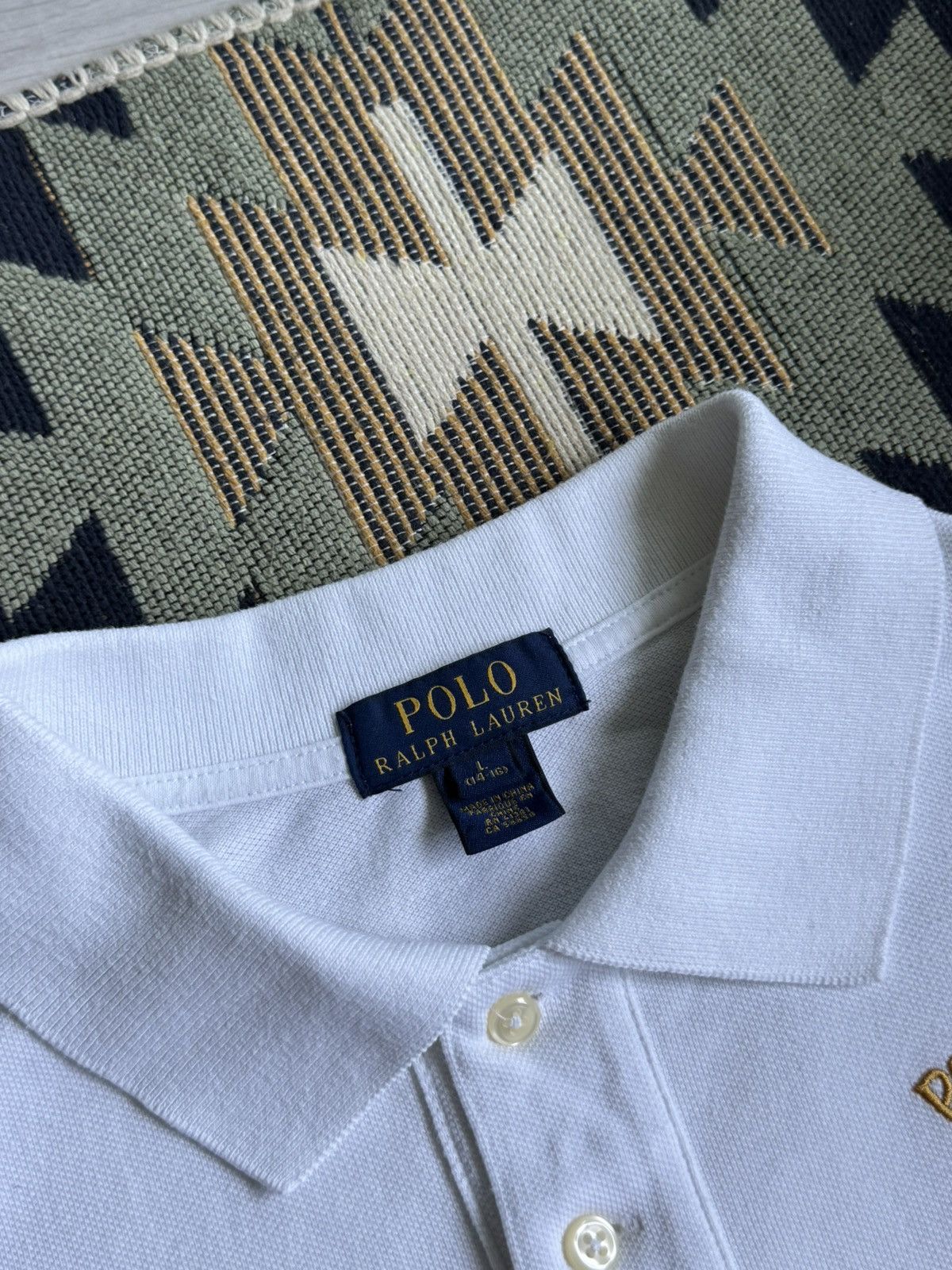 Polo Ralph Lauren Vintage Polo Ralph Lauren #3 Logo Chief Kief T-shirt Size US S / EU 44-46 / 1 - 8 Thumbnail