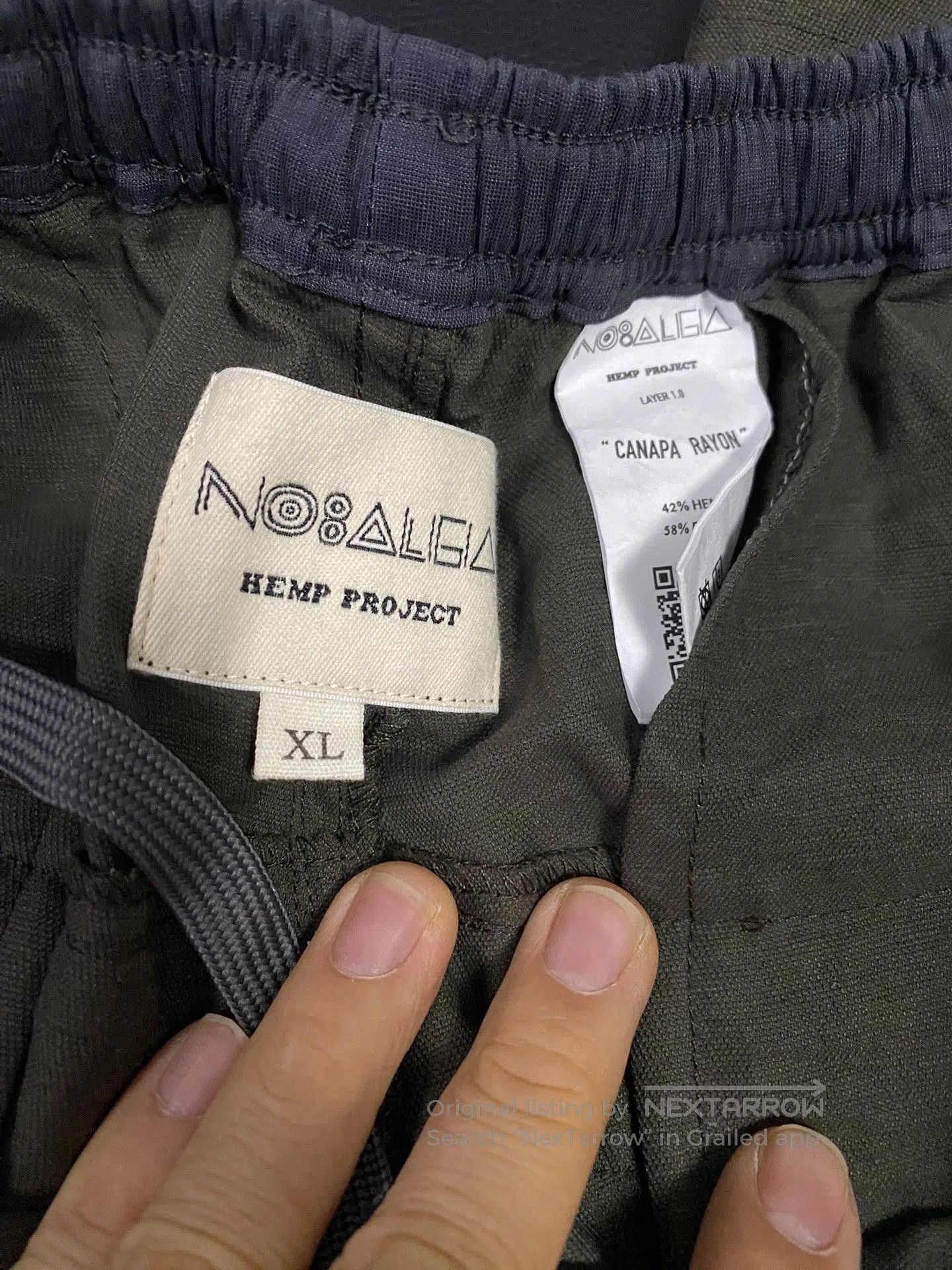 Japanese Brand NOSALIGIA Loose Fit Shorts. Size US 34 / EU 50 - 2 Thumbnail