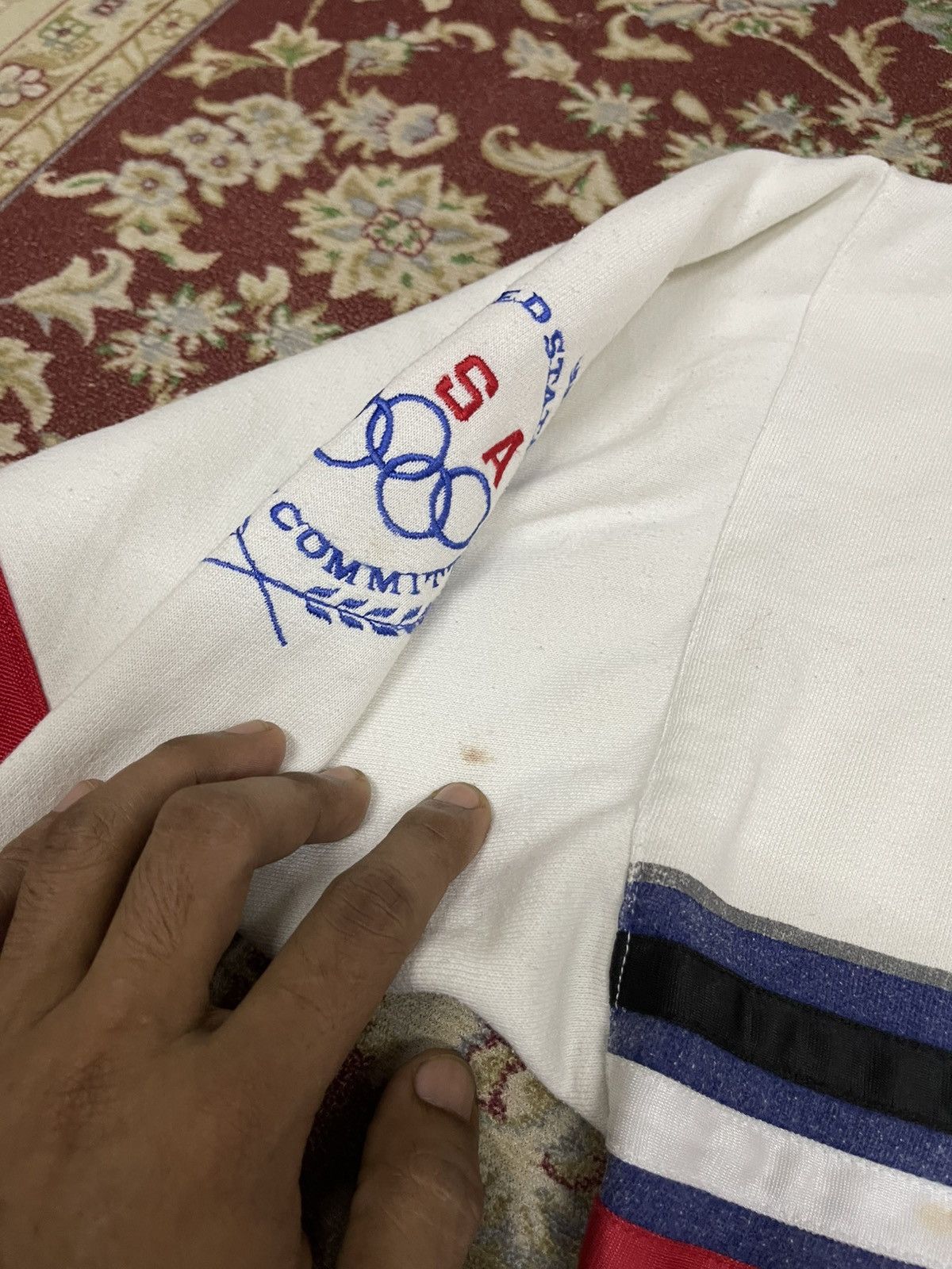 Adidas VINTAGE 1980 ADIDAS LAKE PLACID OLYMPICS SWEATSHIRT OVP Size US XL / EU 56 / 4 - 17 Thumbnail